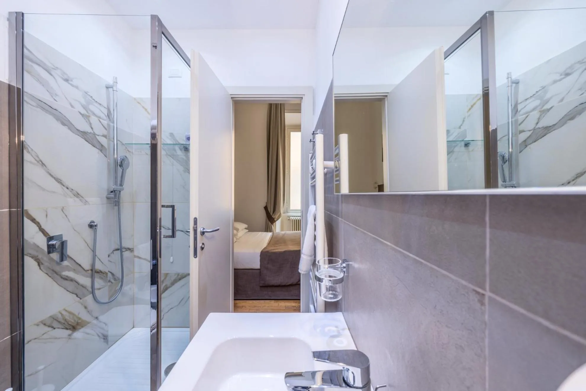 Bed in Rome Armony Suites