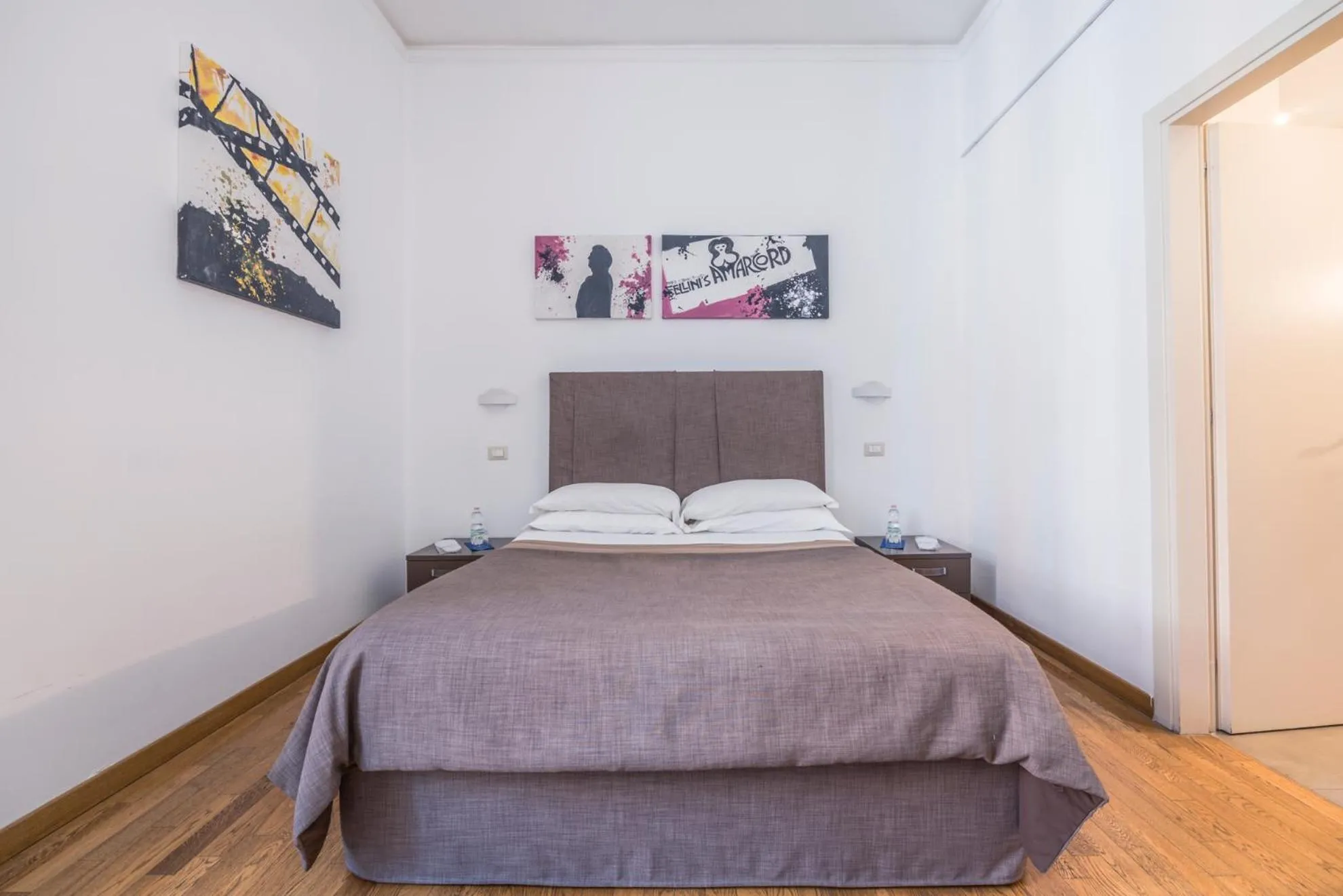 Bed in Rome Armony Suites