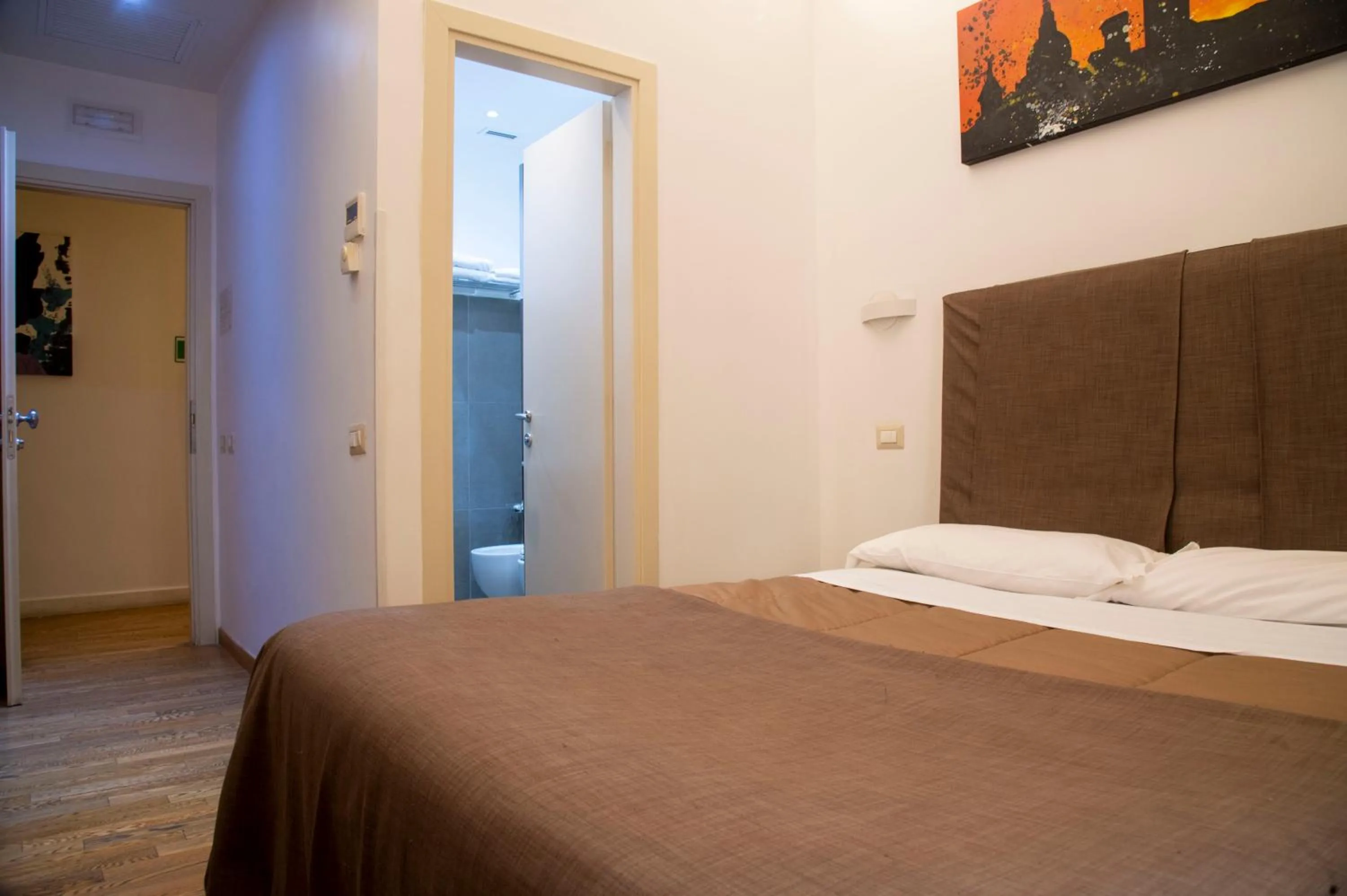 Bed in Rome Armony Suites