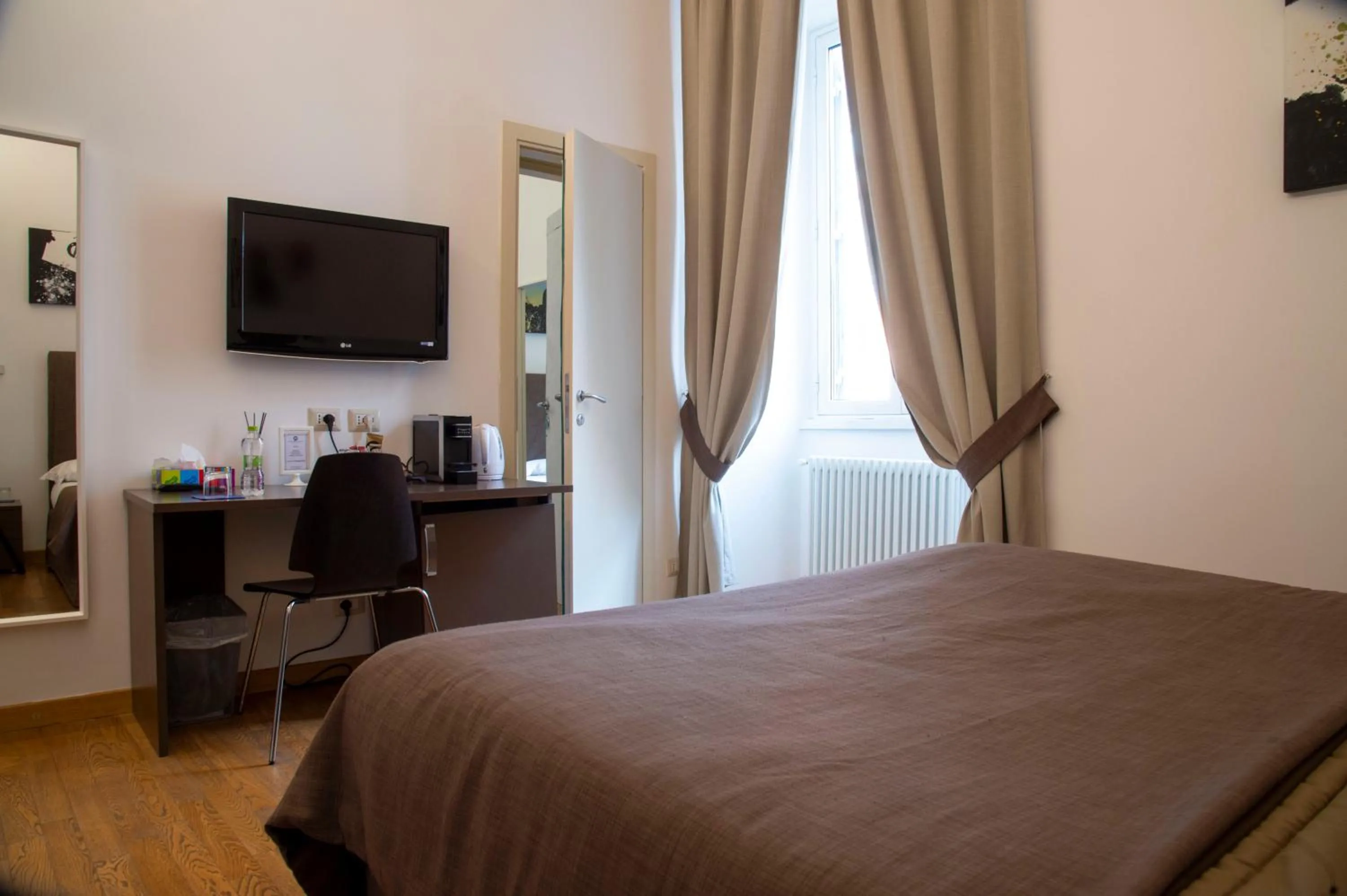 Bed in Rome Armony Suites