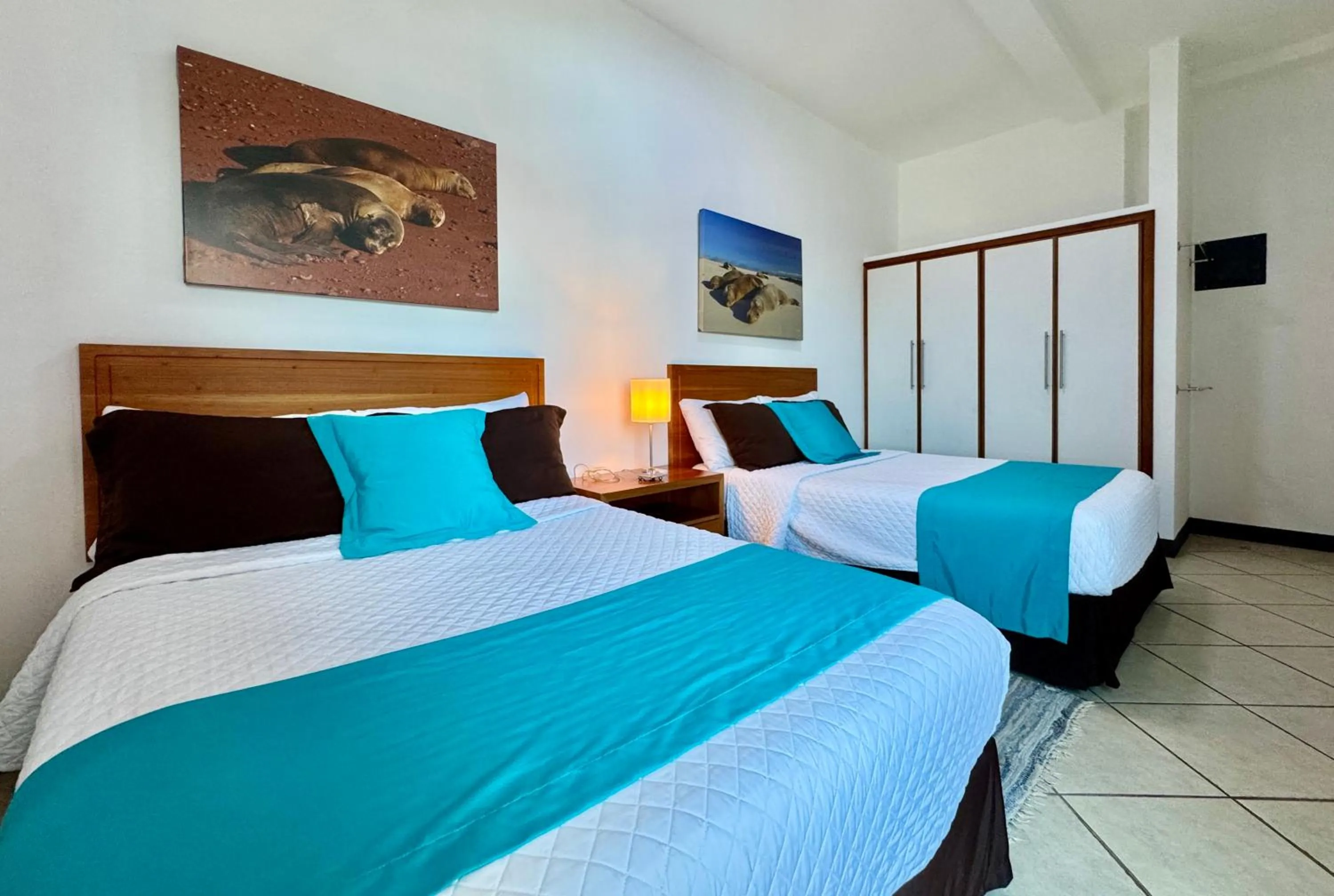 Bed in Torre Mar Galapagos Boutique Suites