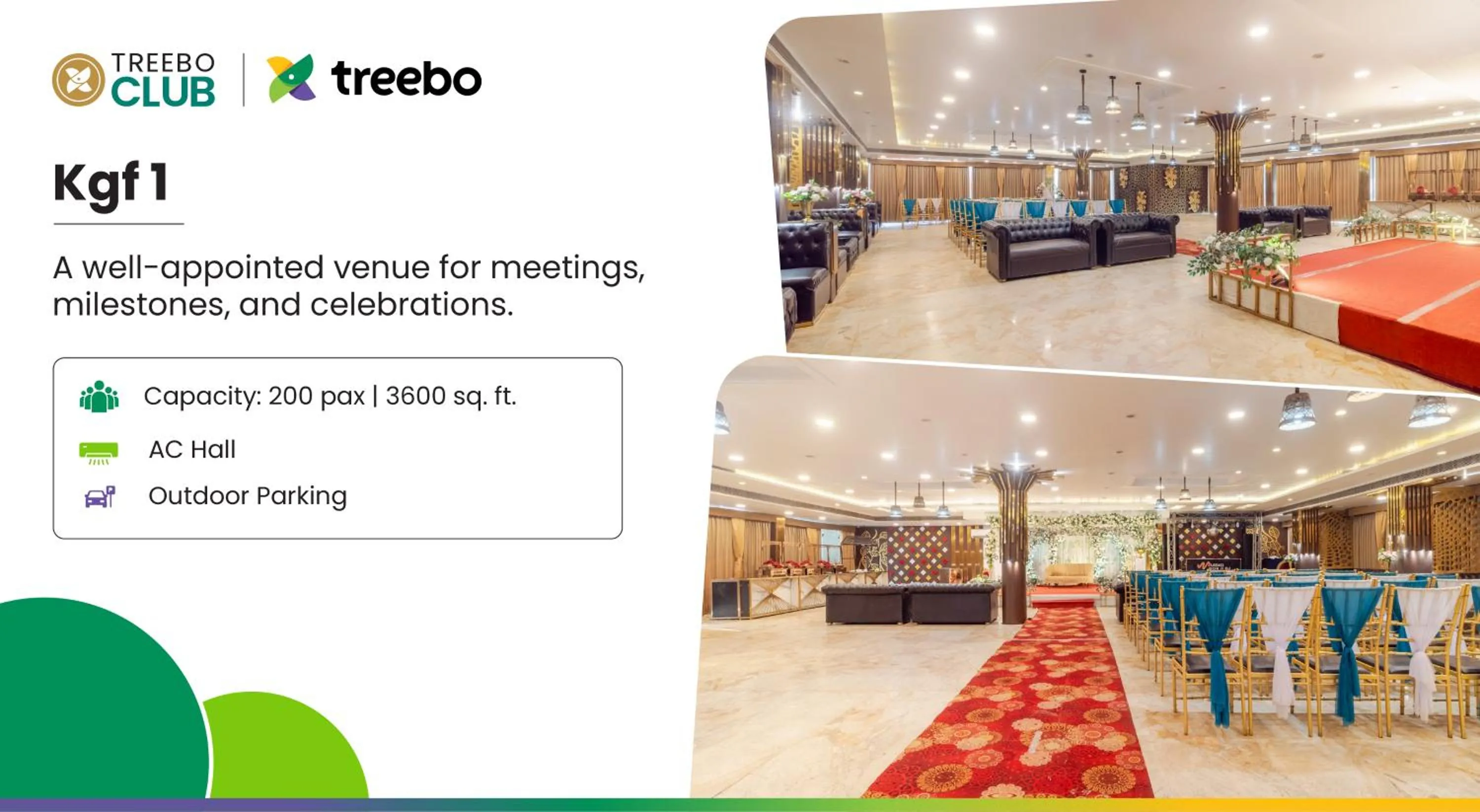 Banquet/Function facilities in Treebo KGF Villa with Swimming Pool