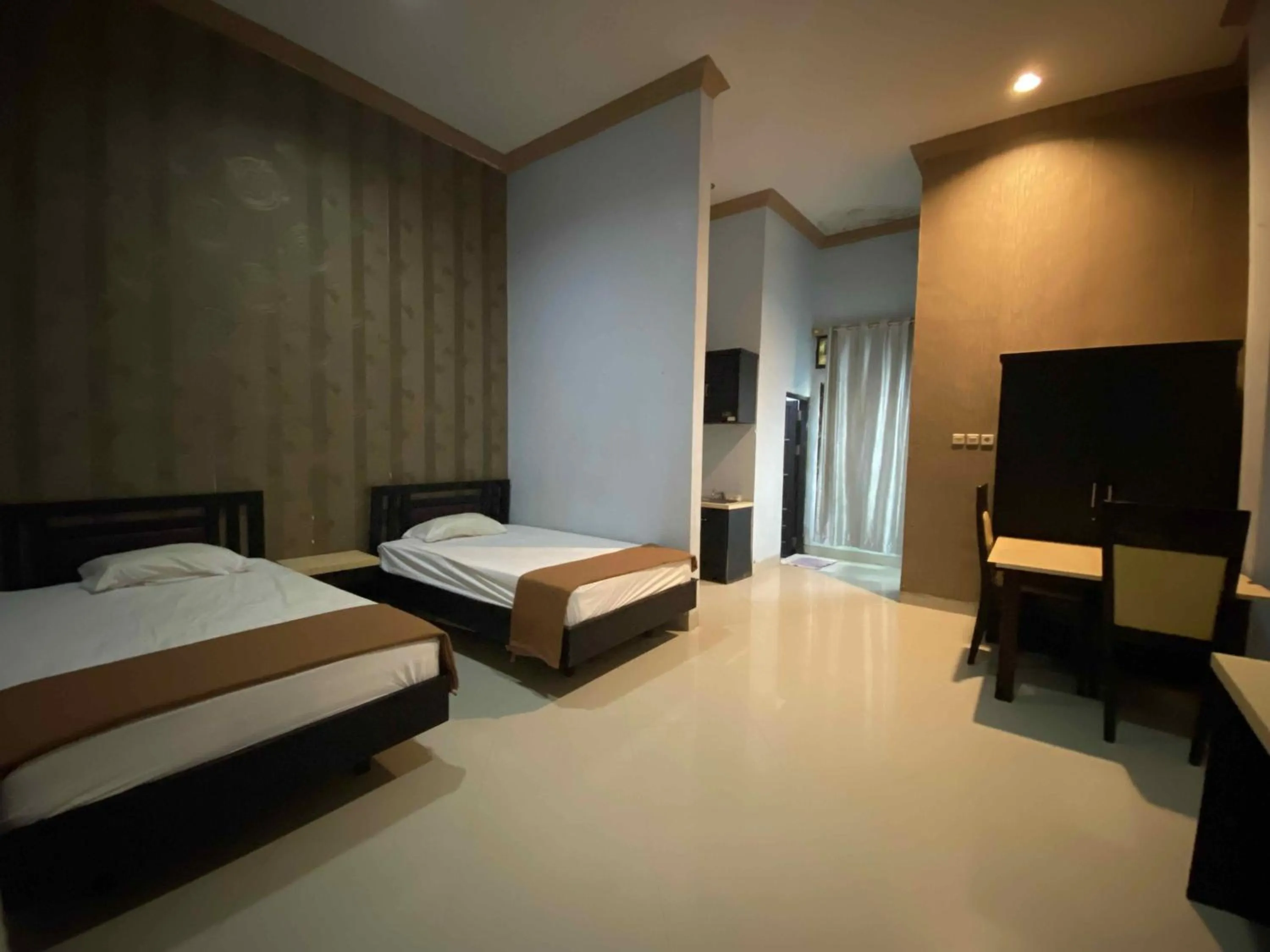 Economy Twin Room in Hotel O near Universitas Palangka Raya formerly Wisma Aries