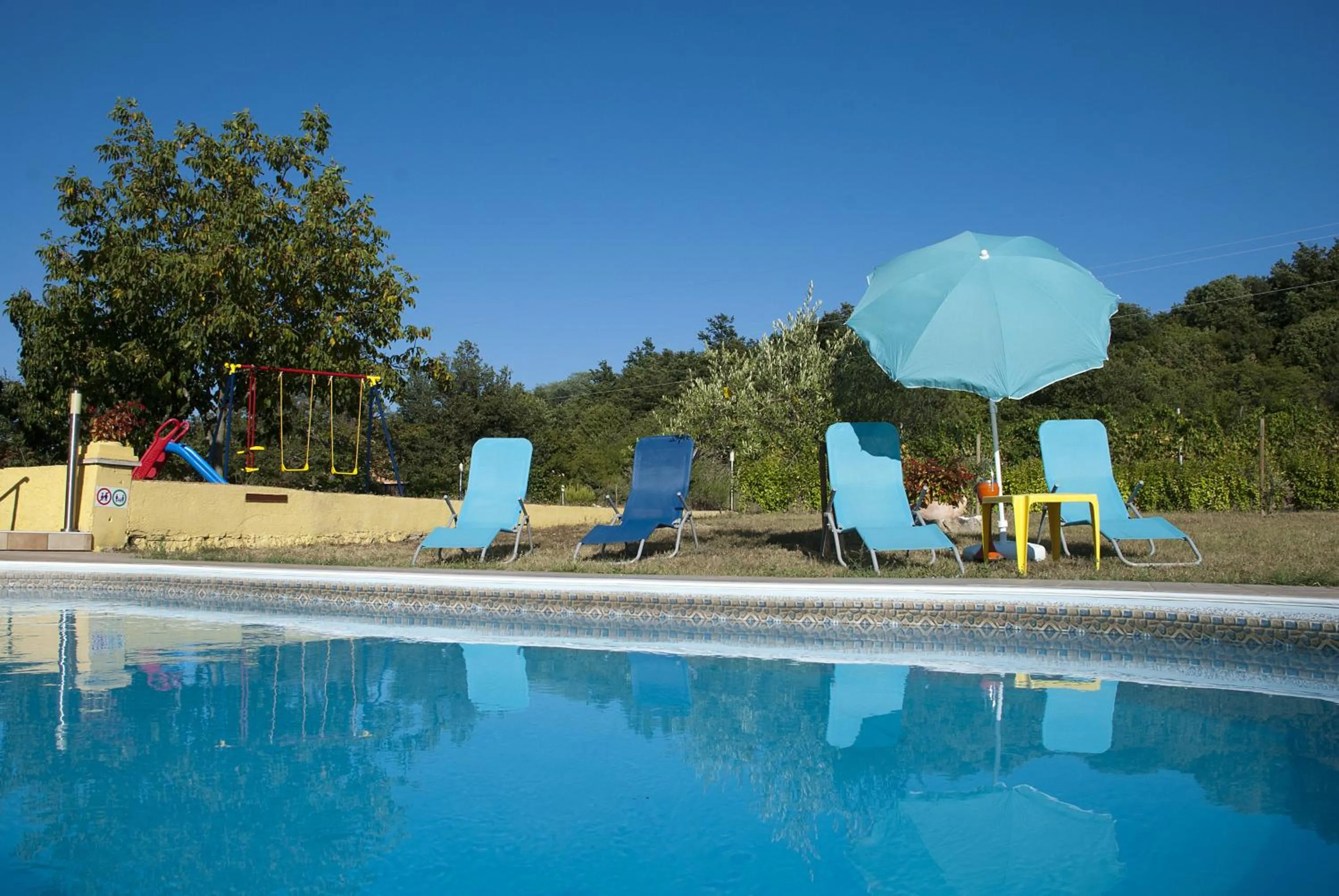 Swimming pool in Mobile Homes Romantik