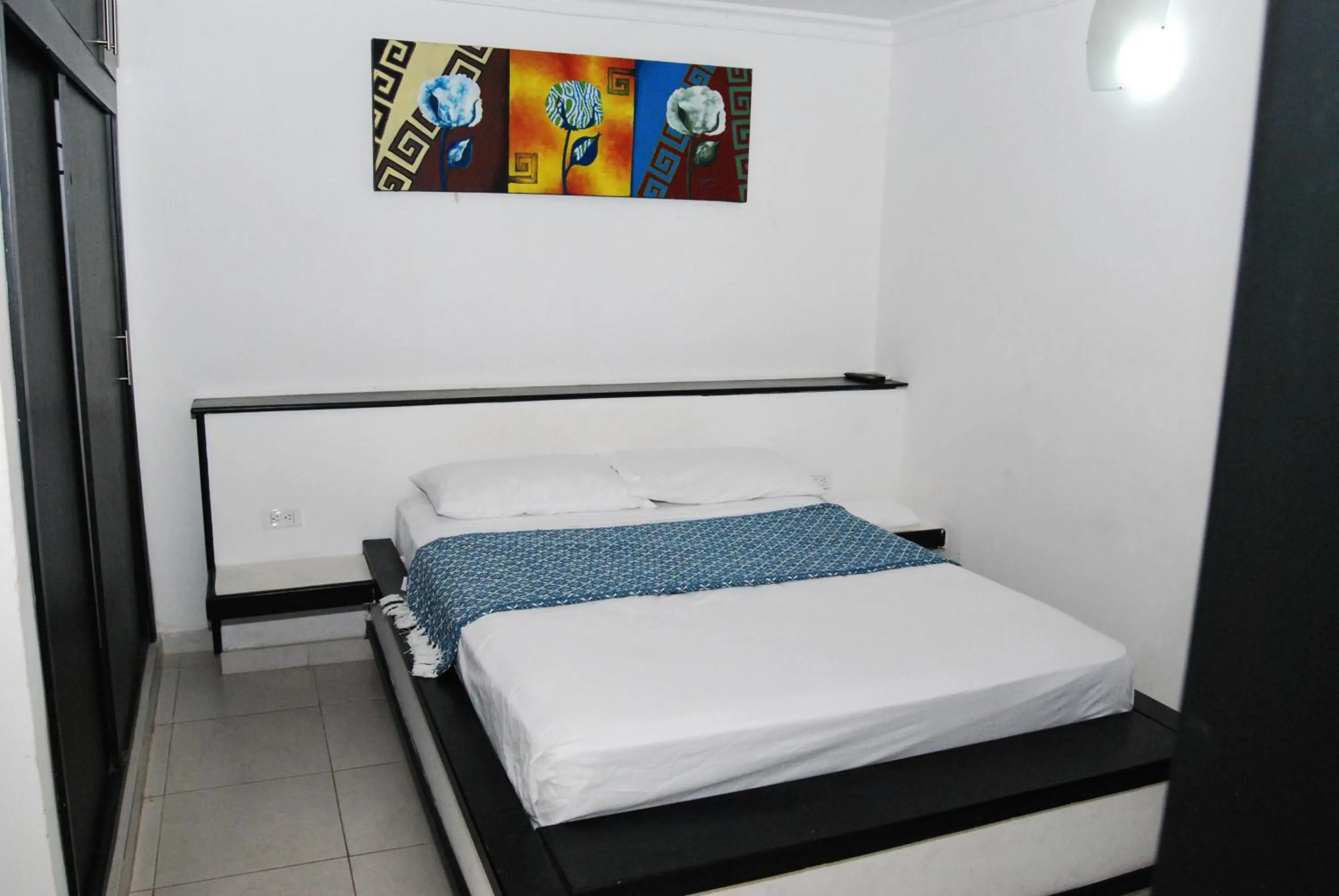 Bed in Las Piloneras Apartahotel