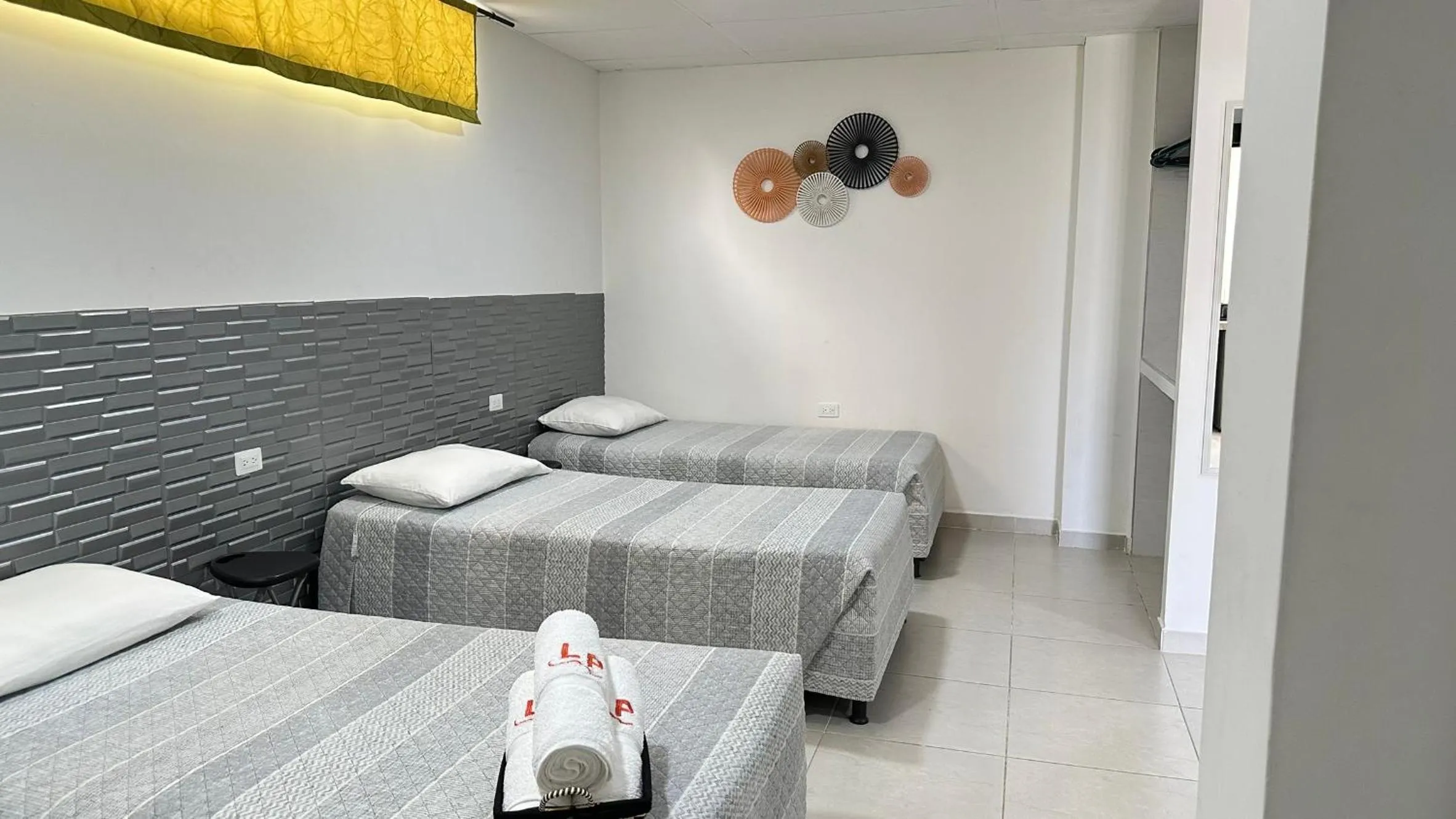 Bed in Las Piloneras Apartahotel