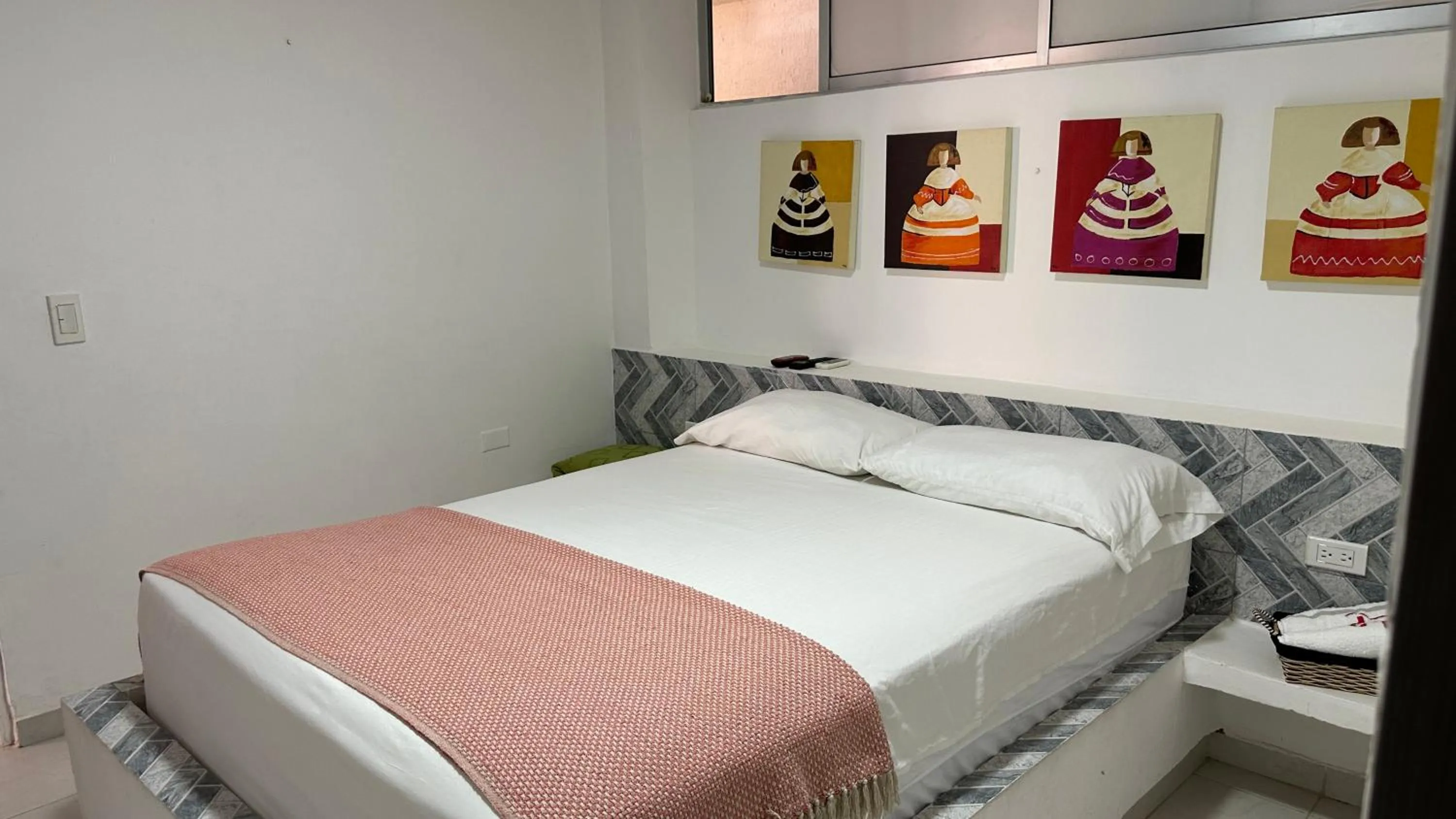 Bed in Las Piloneras Apartahotel