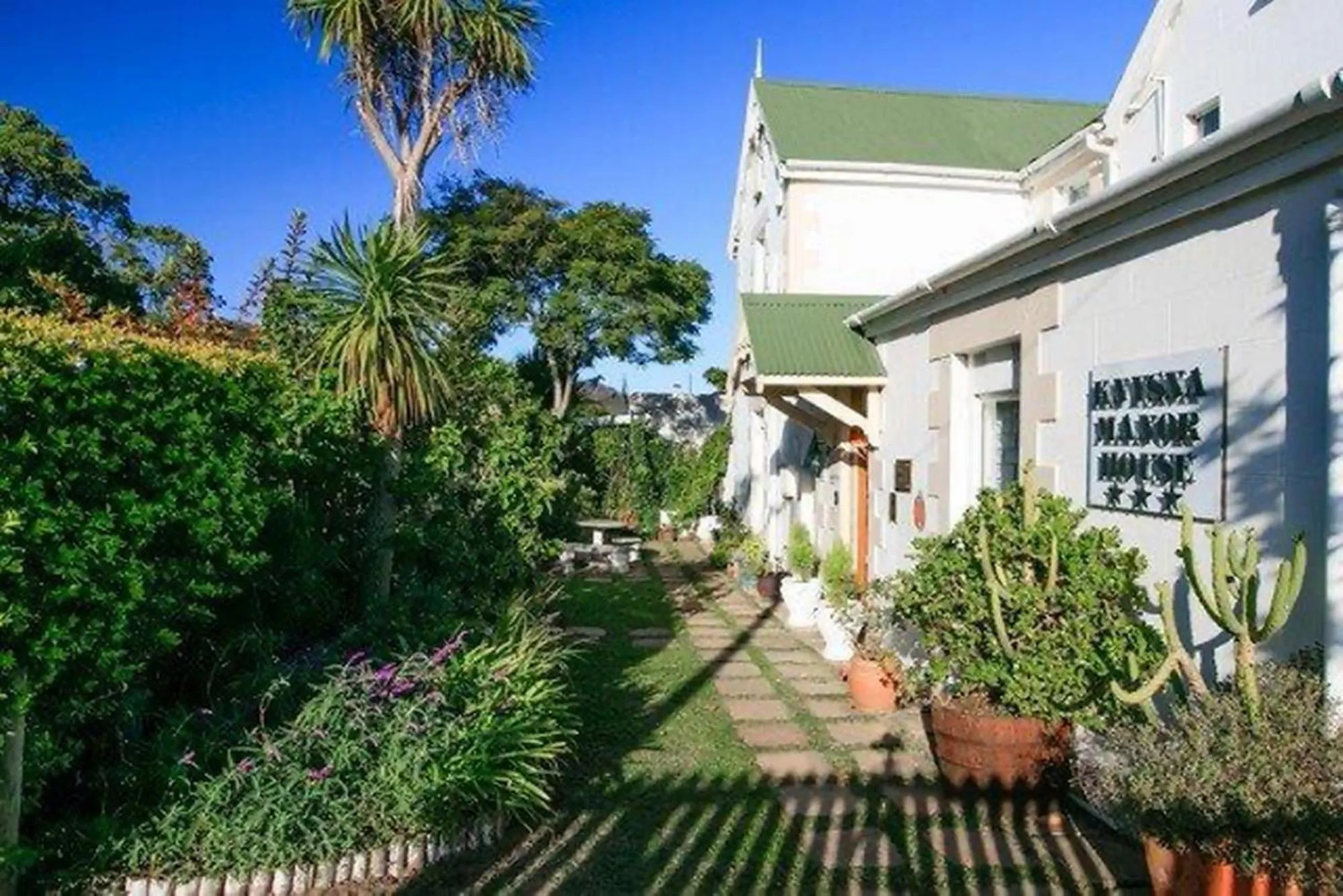 Garden in Knysna Manor House