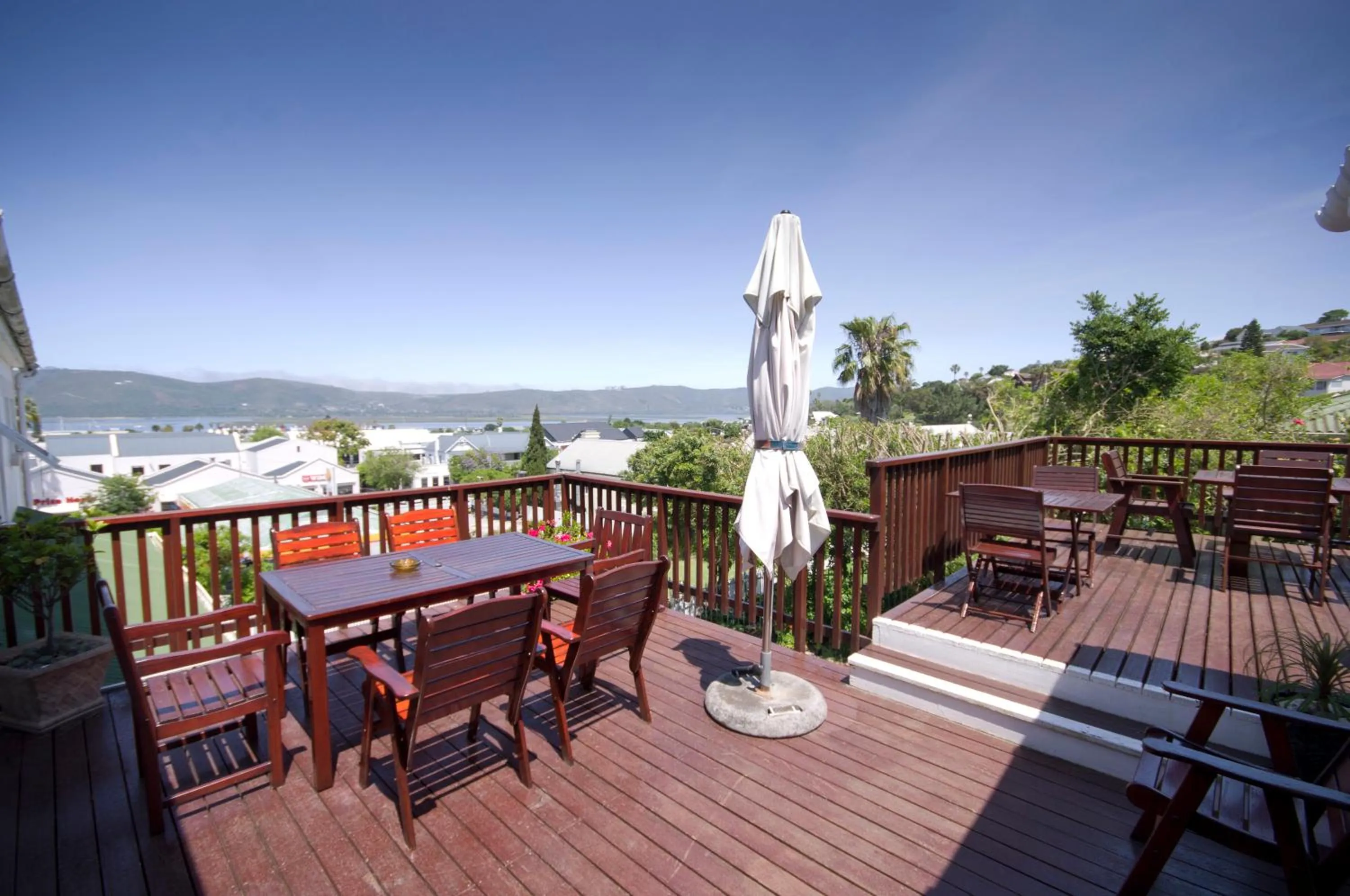 Patio in Knysna Manor House