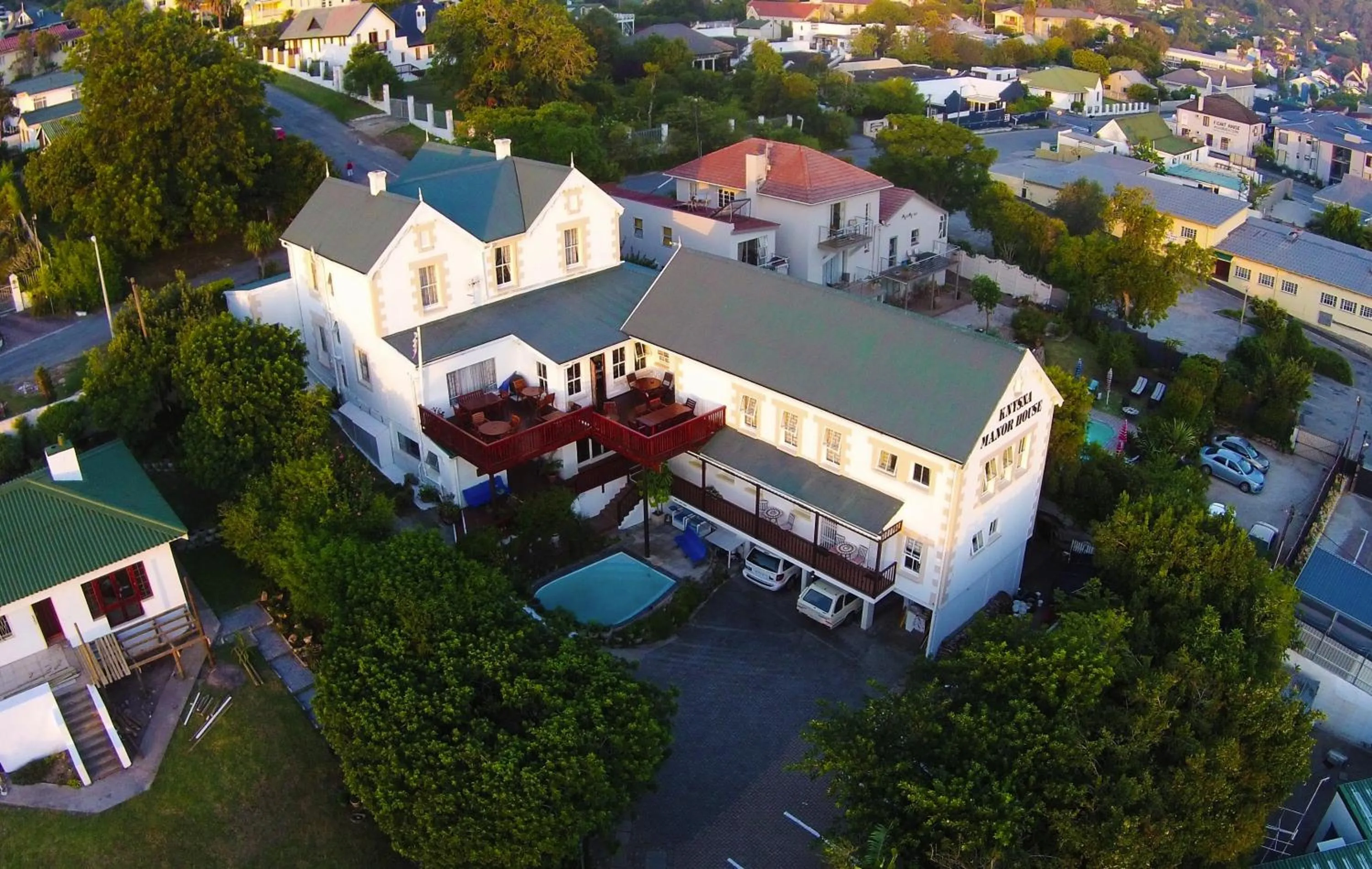 Bird's eye view in Knysna Manor House