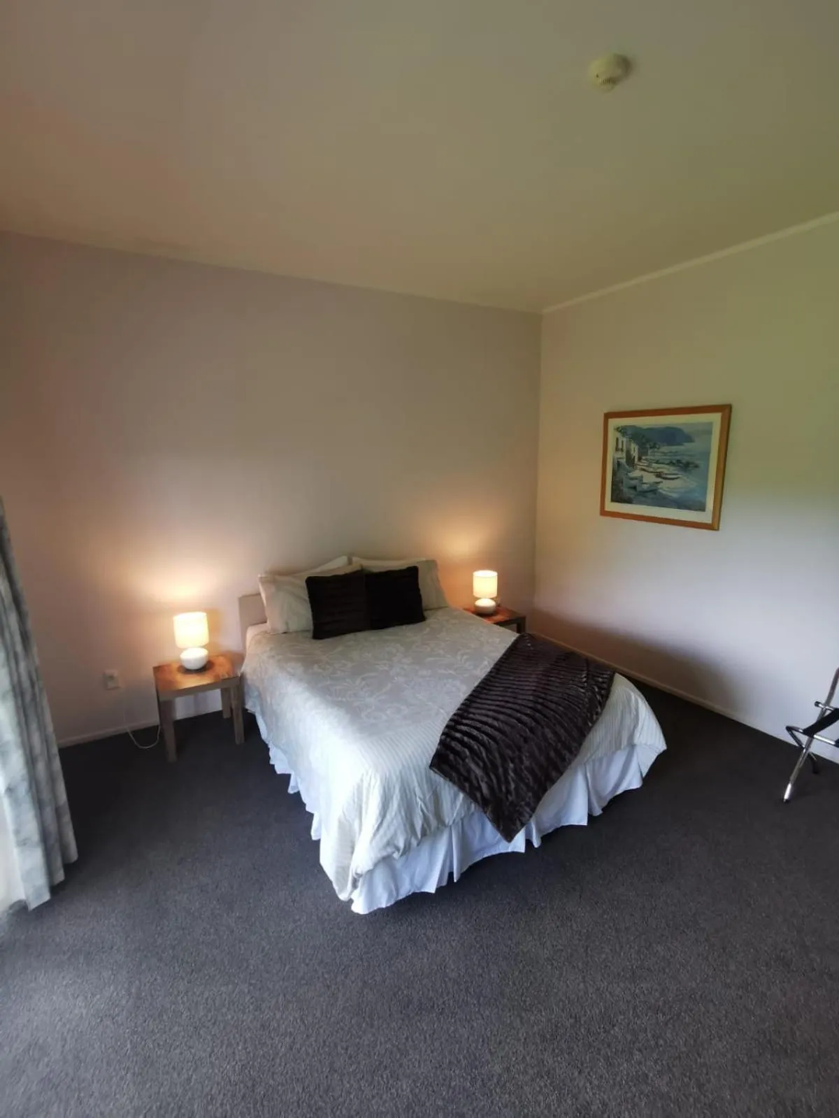 Bed in Matakohe House