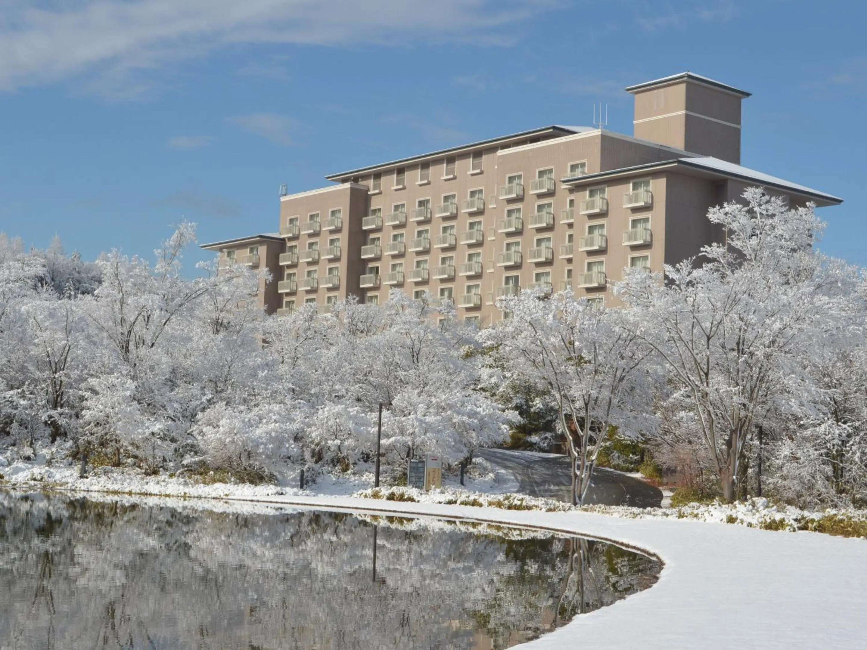 Property building in Okura Akademia Park Hotel