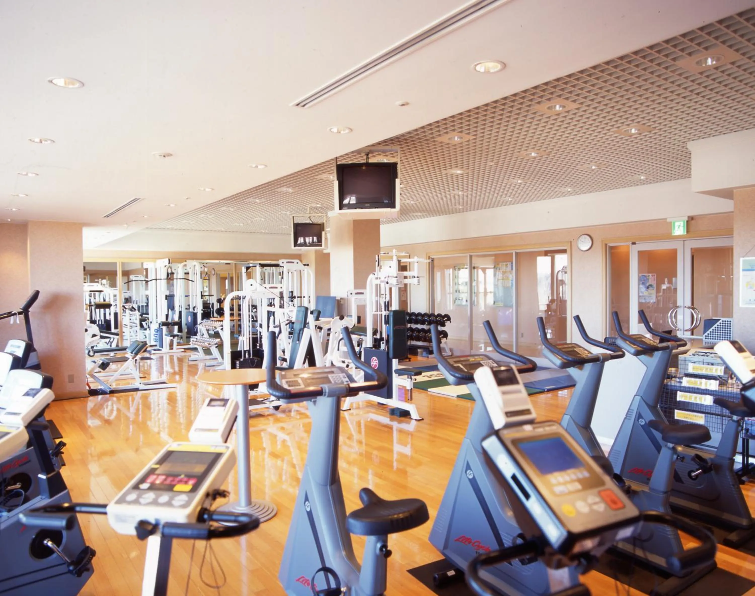Fitness centre/facilities in Okura Akademia Park Hotel