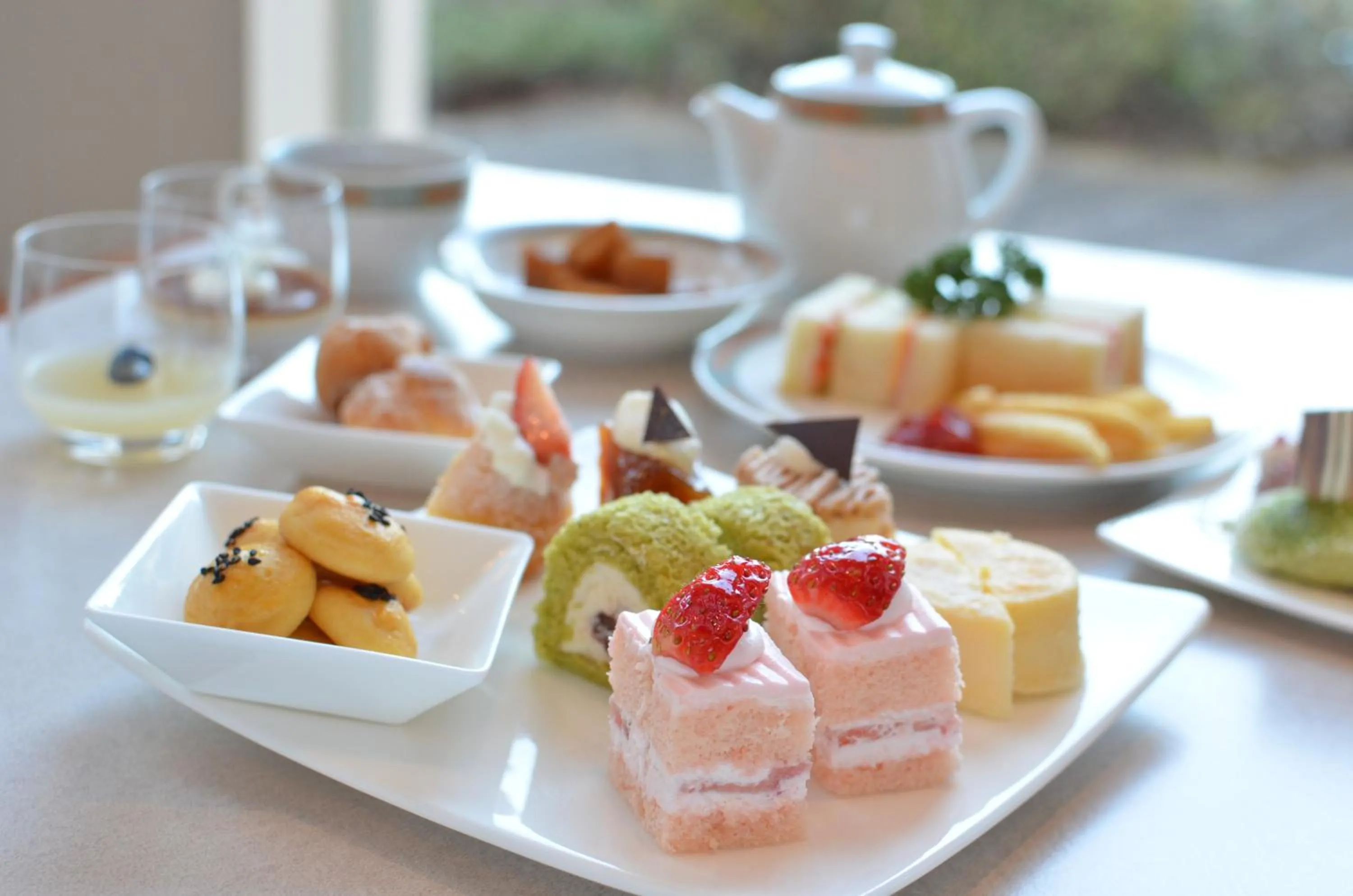 Food close-up in Okura Akademia Park Hotel