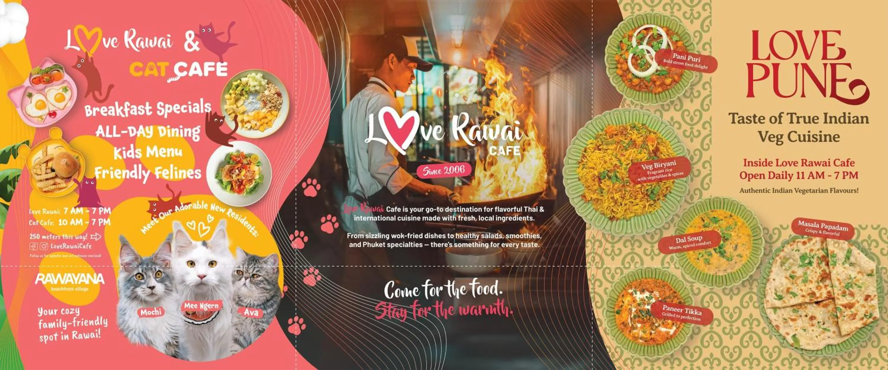 Restaurant/places to eat in Rawayana West Villas & Kids Park