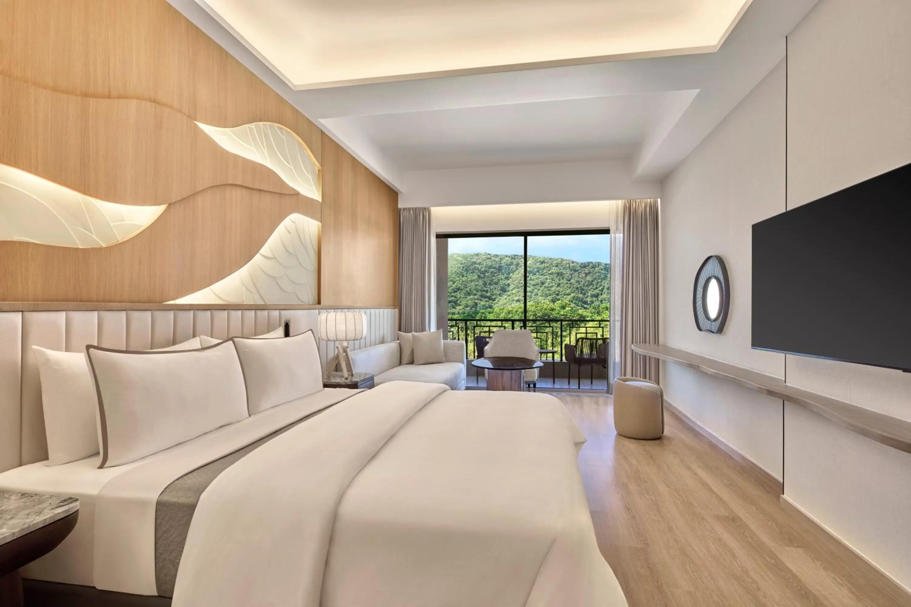 Family Room with King Bed and Single Bed - Balcony in The Westin Jaipur Kant Kalwar Resort and Spa