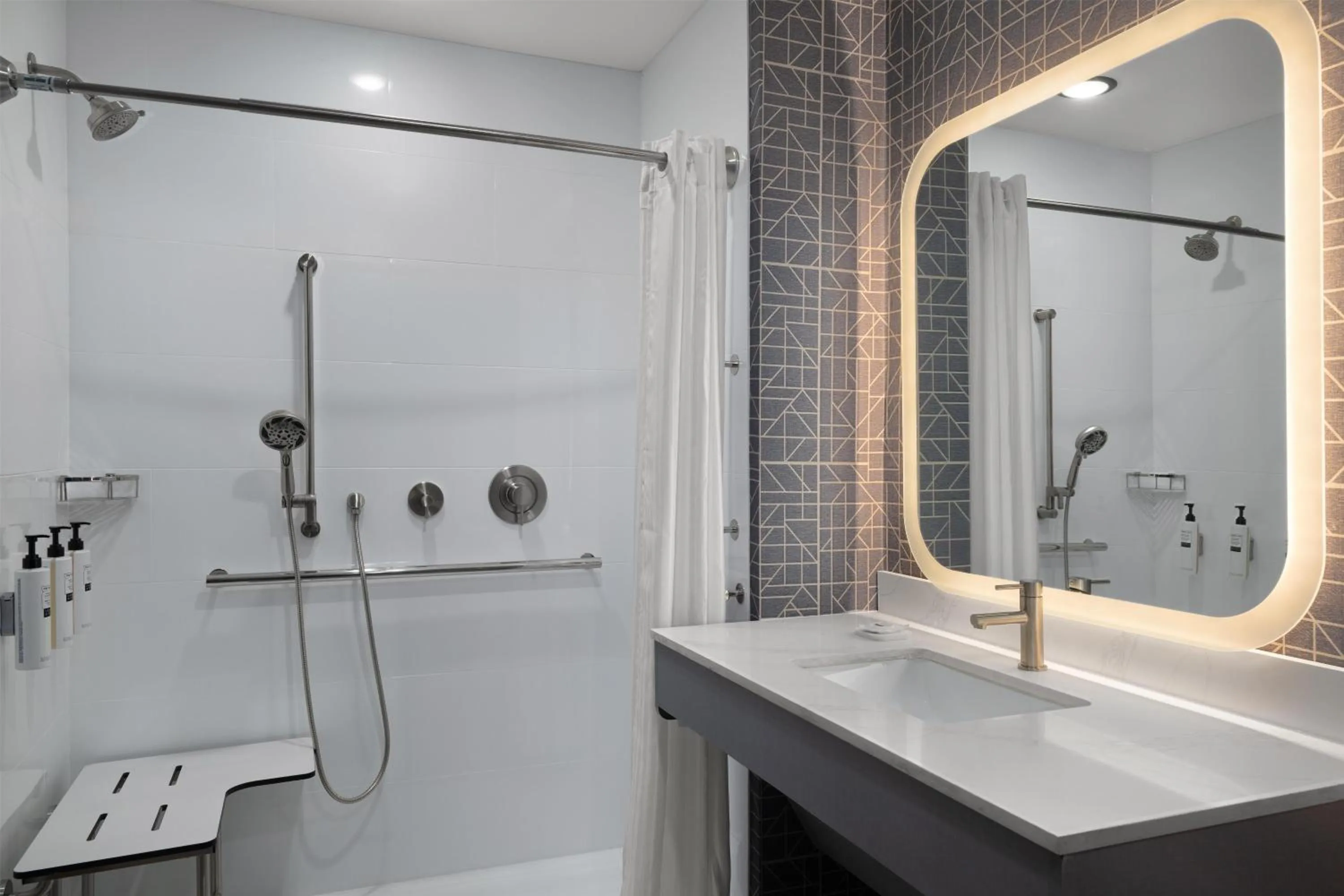 Bathroom in Homewood Suites By Hilton Covington, Ga