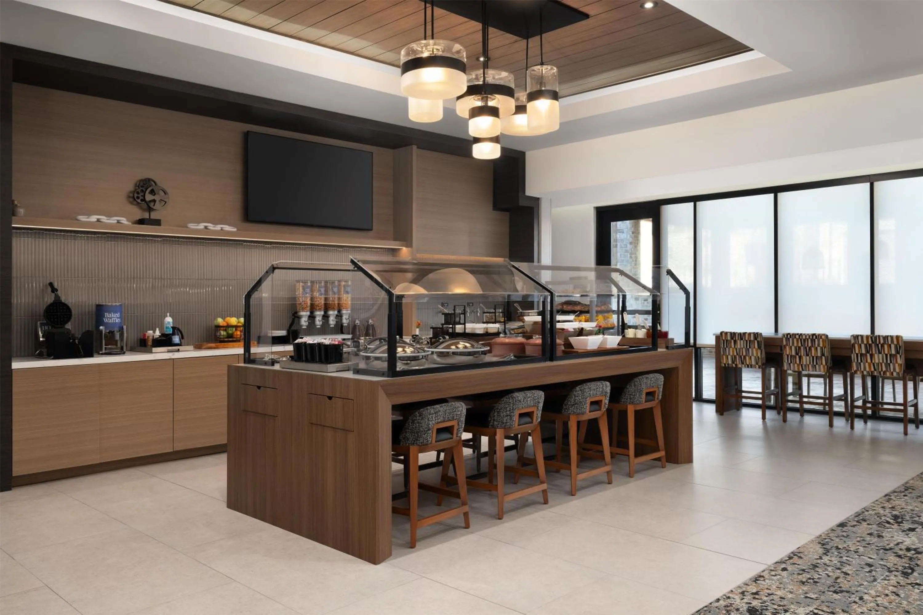 Breakfast in Homewood Suites By Hilton Covington, Ga