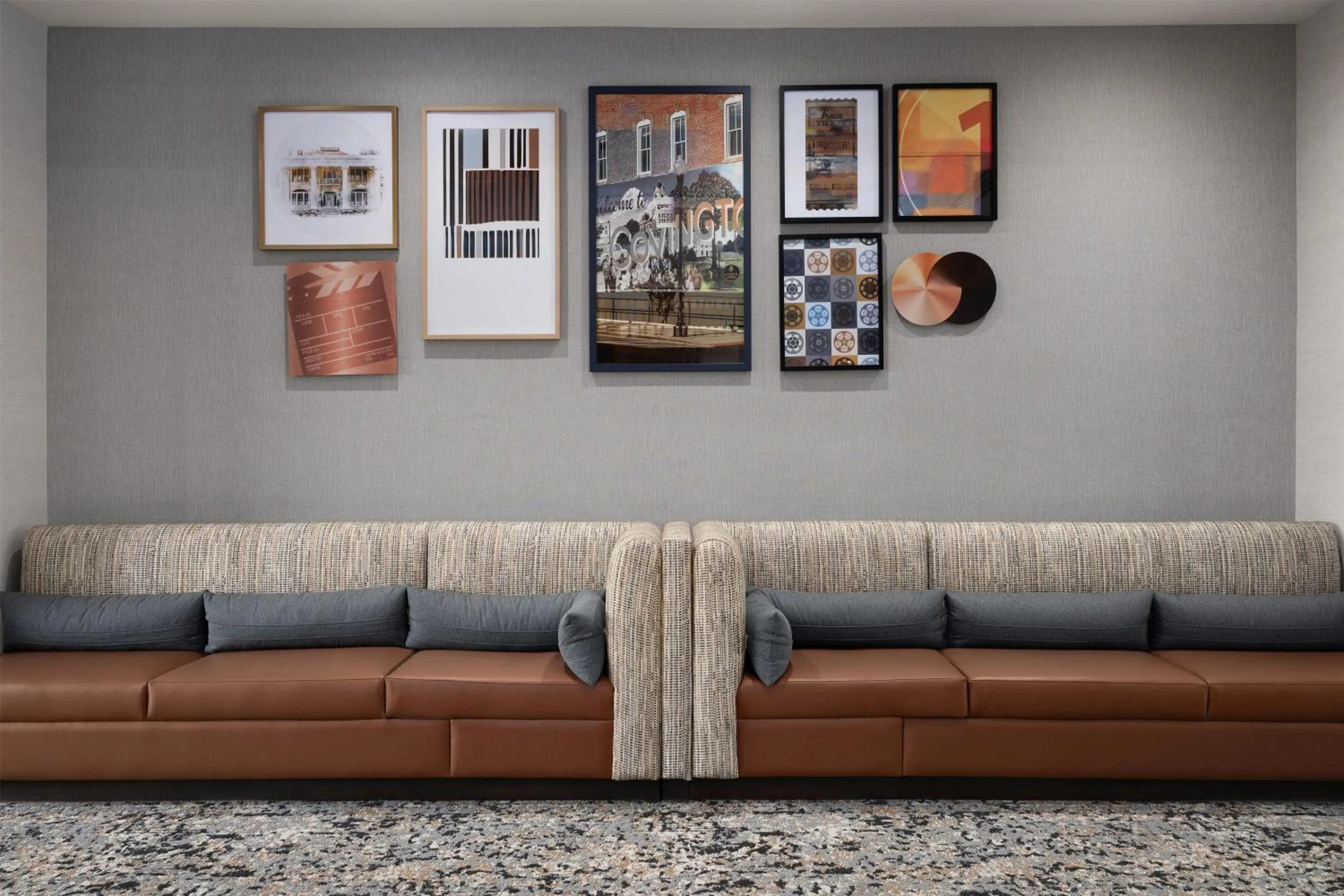 Lobby or reception in Homewood Suites By Hilton Covington, Ga