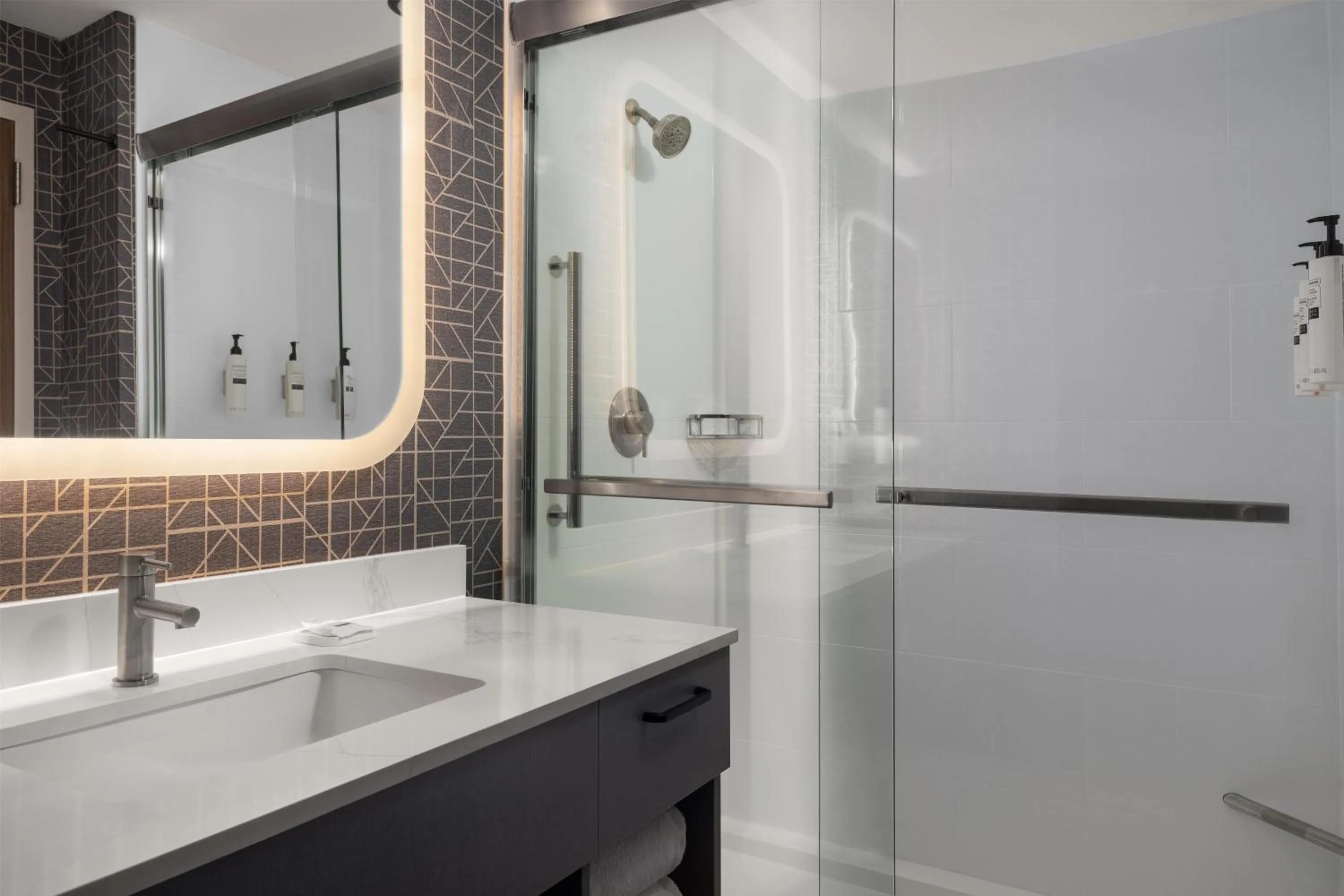 Bathroom in Homewood Suites By Hilton Covington, Ga