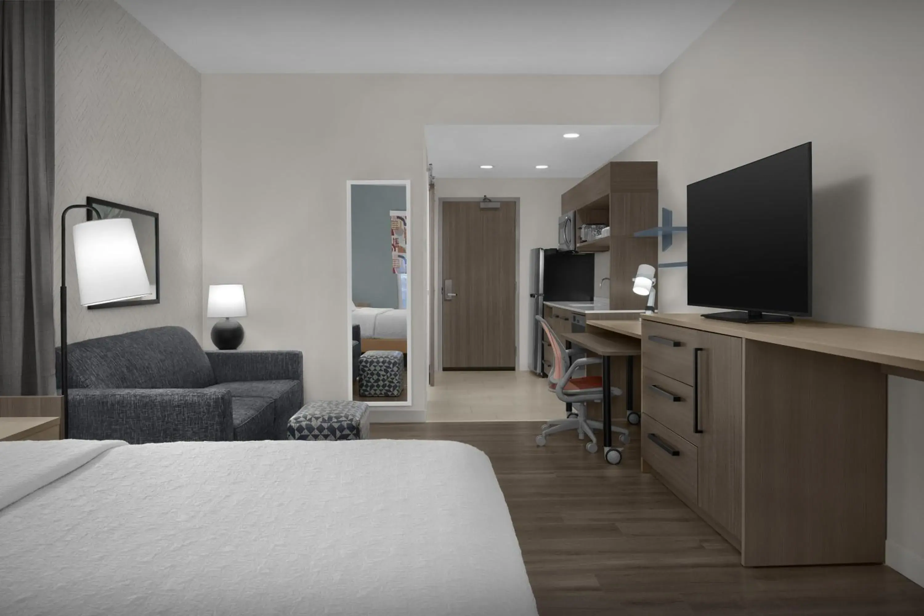 King Suite - Hearing Accessible in Home2 Suites By Hilton Concord Charlotte King Suite - Hearing Accessible in Home2 Suites By Hilton Concord Charlotte