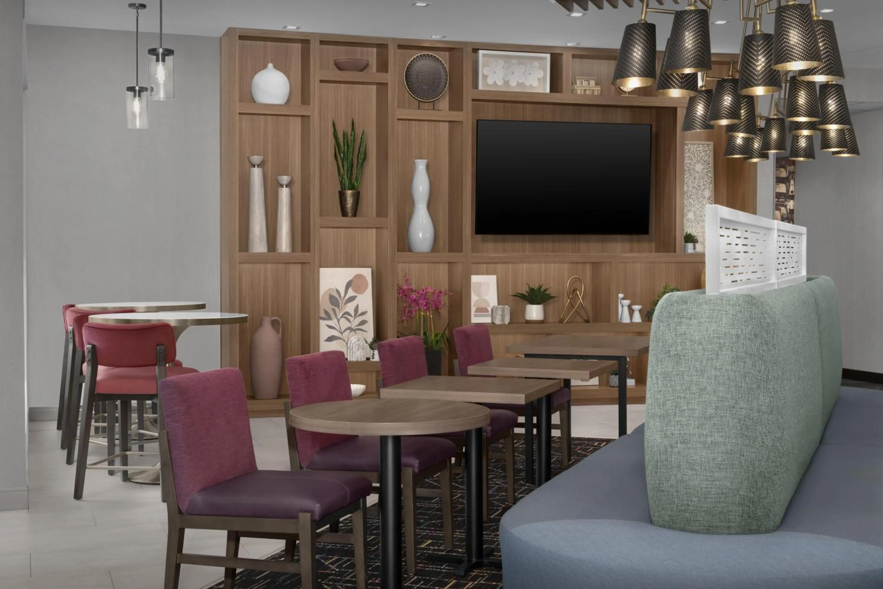 Lobby or reception in Home2 Suites By Hilton Concord Charlotte