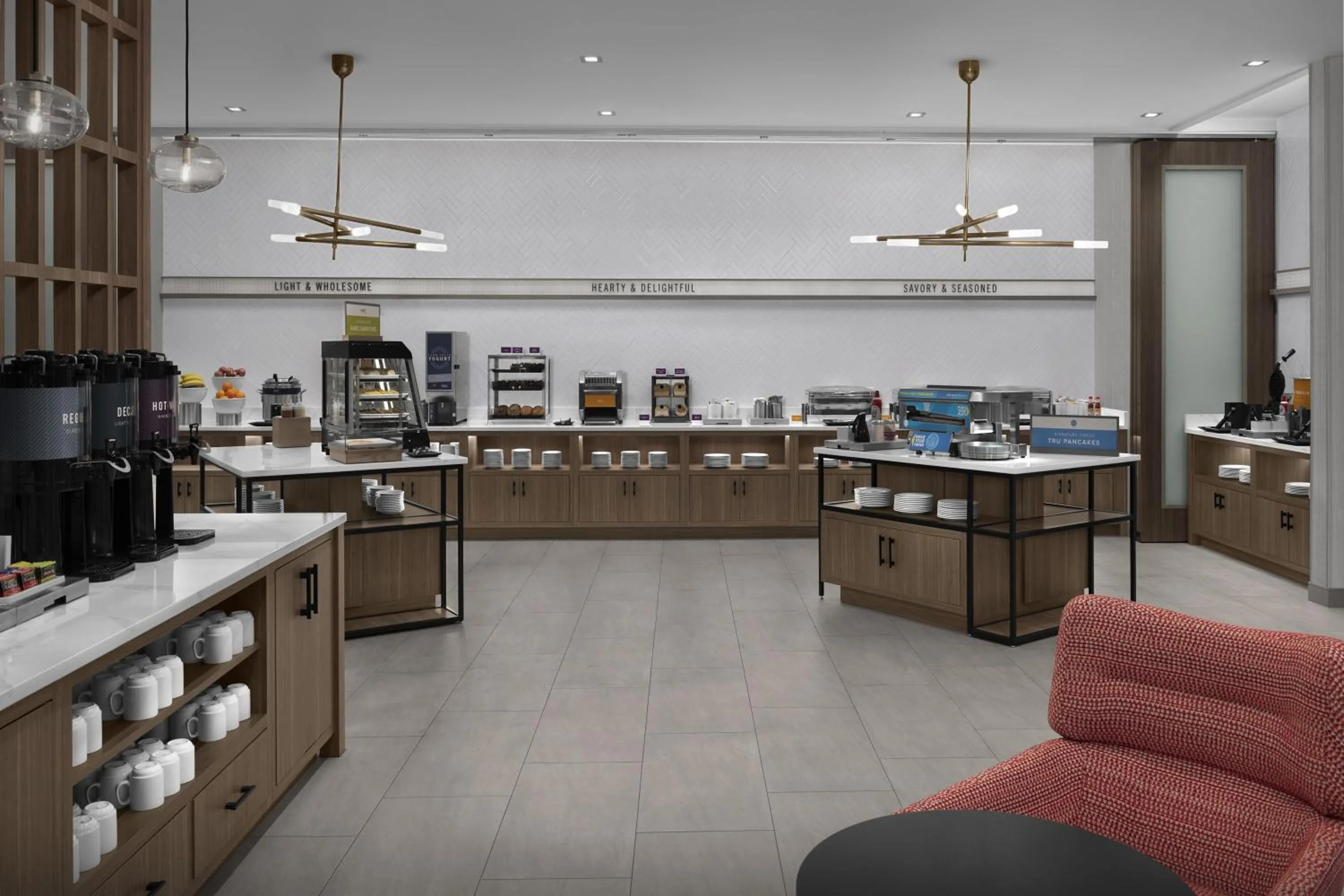 Breakfast in Home2 Suites By Hilton Concord Charlotte