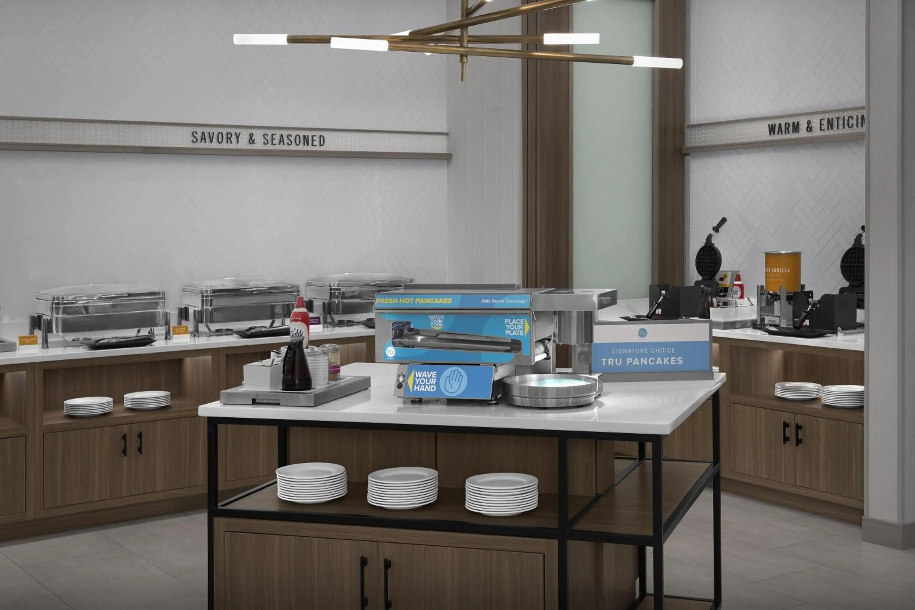 Breakfast in Home2 Suites By Hilton Concord Charlotte