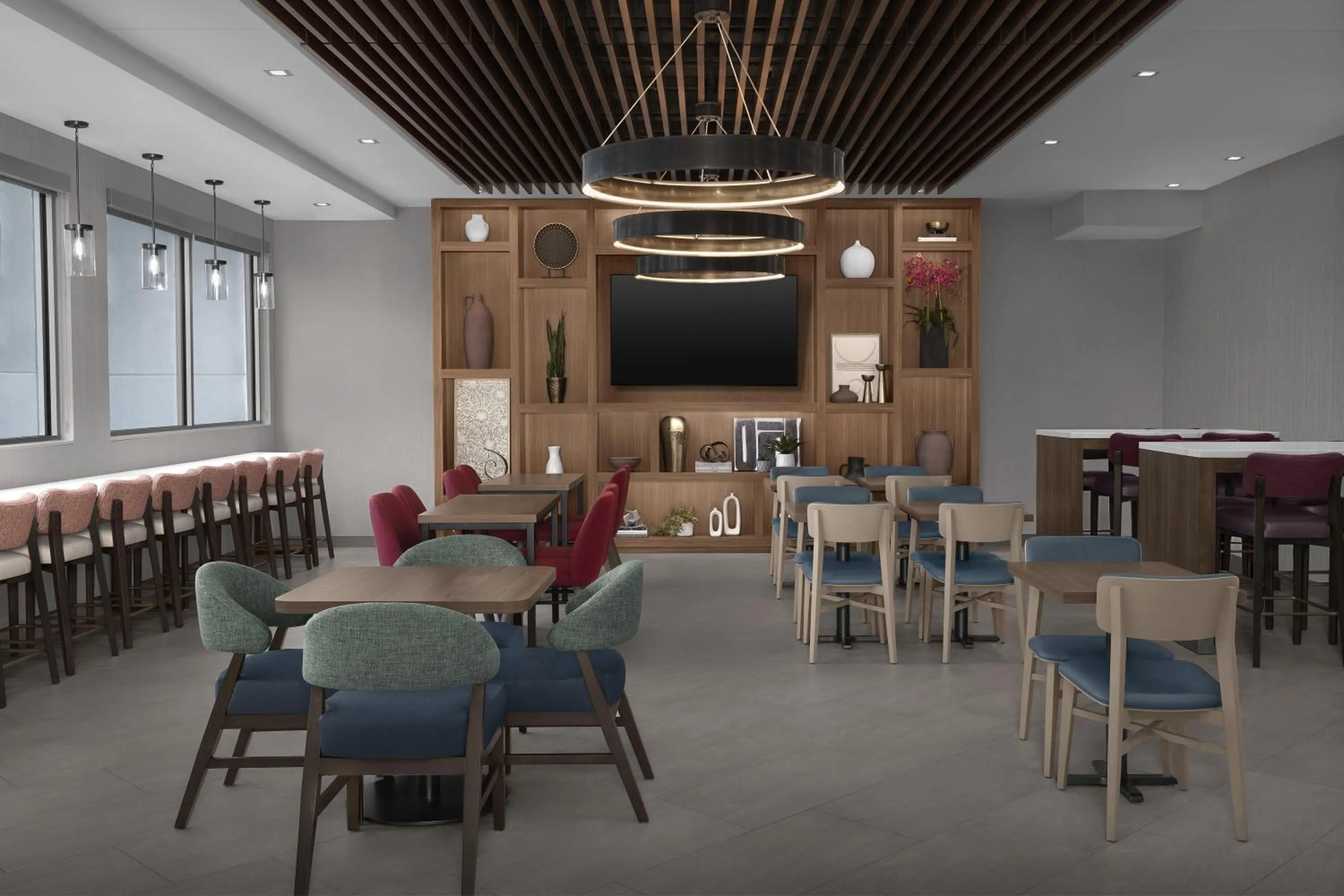 Breakfast in Home2 Suites By Hilton Concord Charlotte