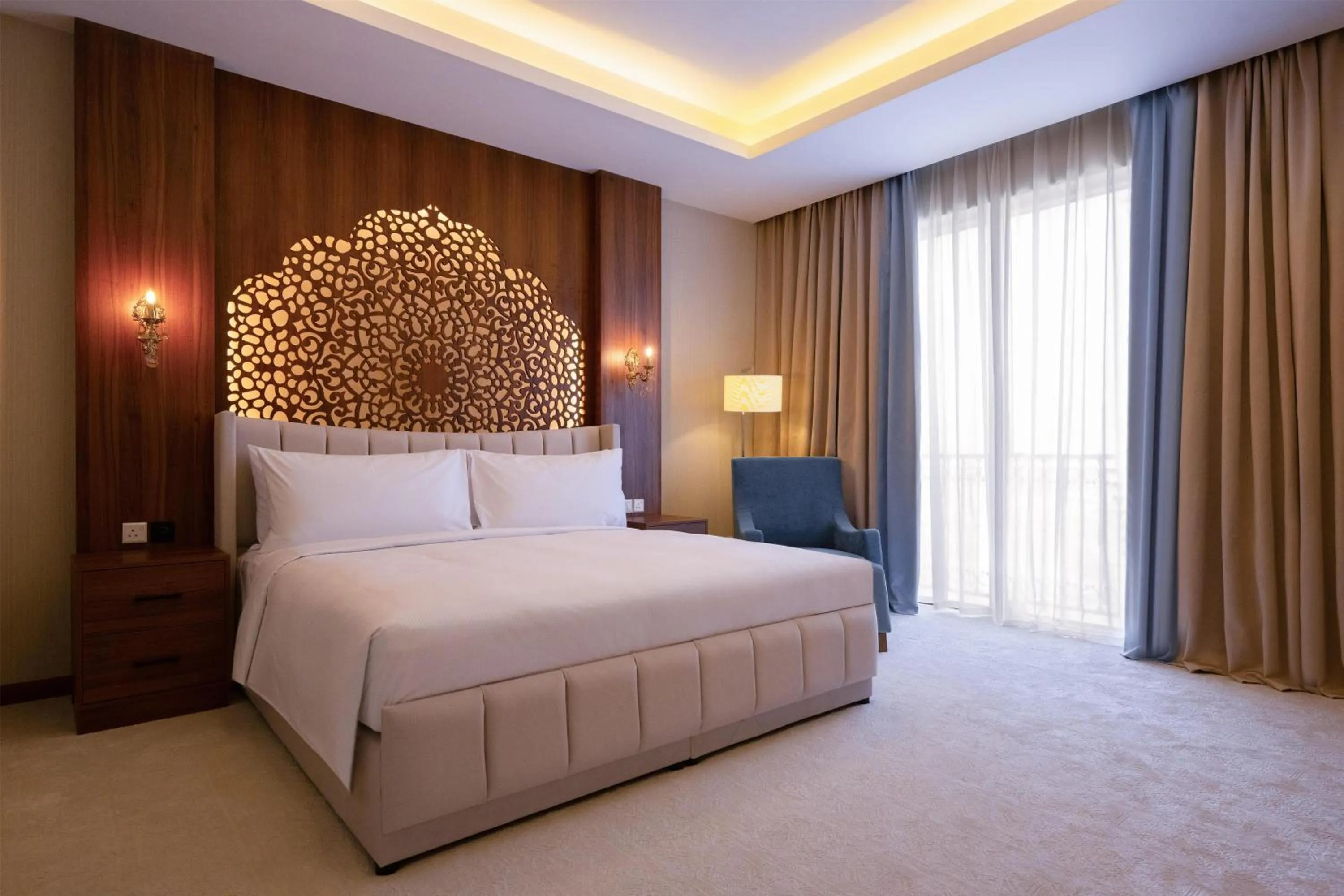 Bed in Hilton Garden Inn Al Khobar King Fahd Causeway