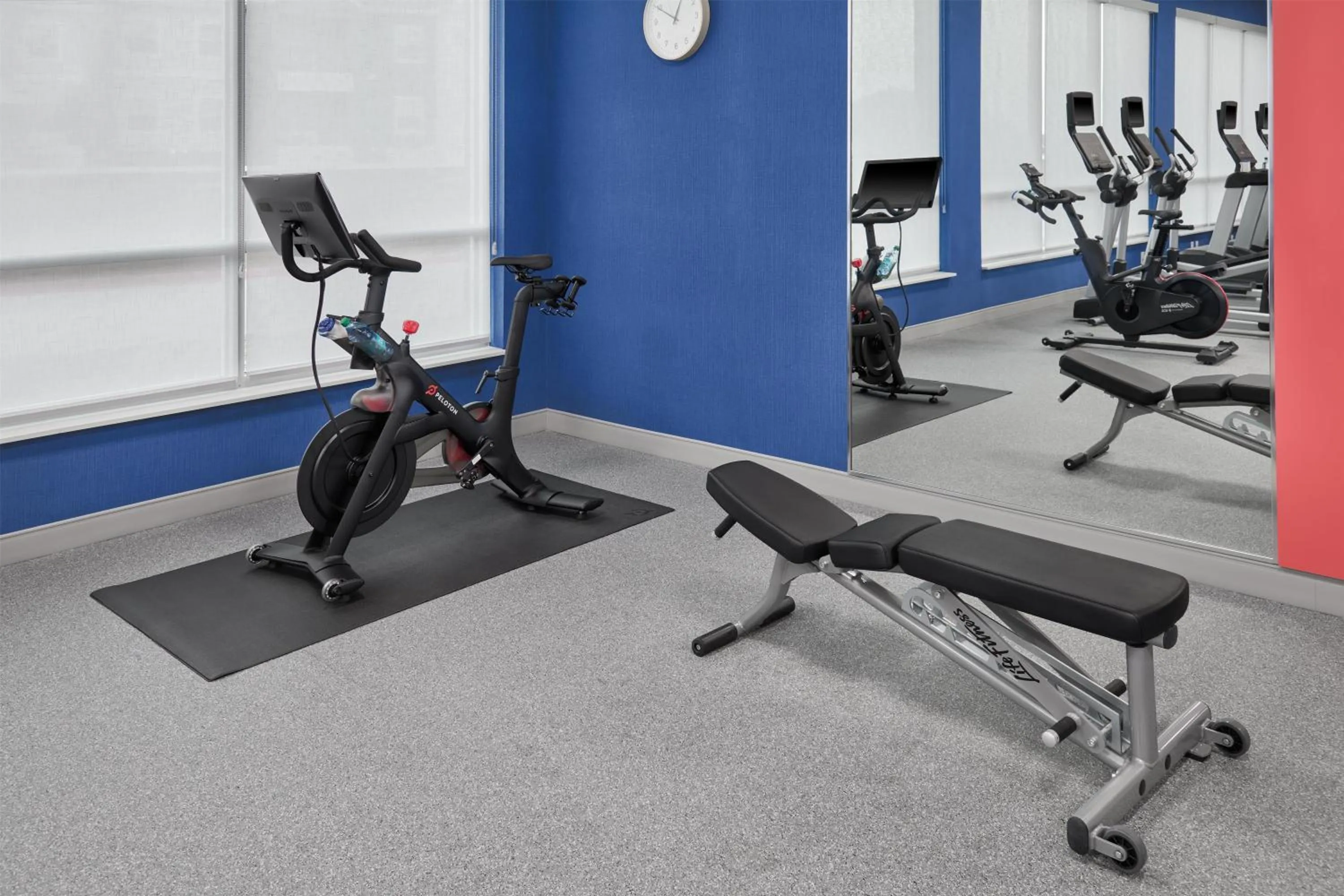 Fitness centre/facilities in Hampton Inn Midland West