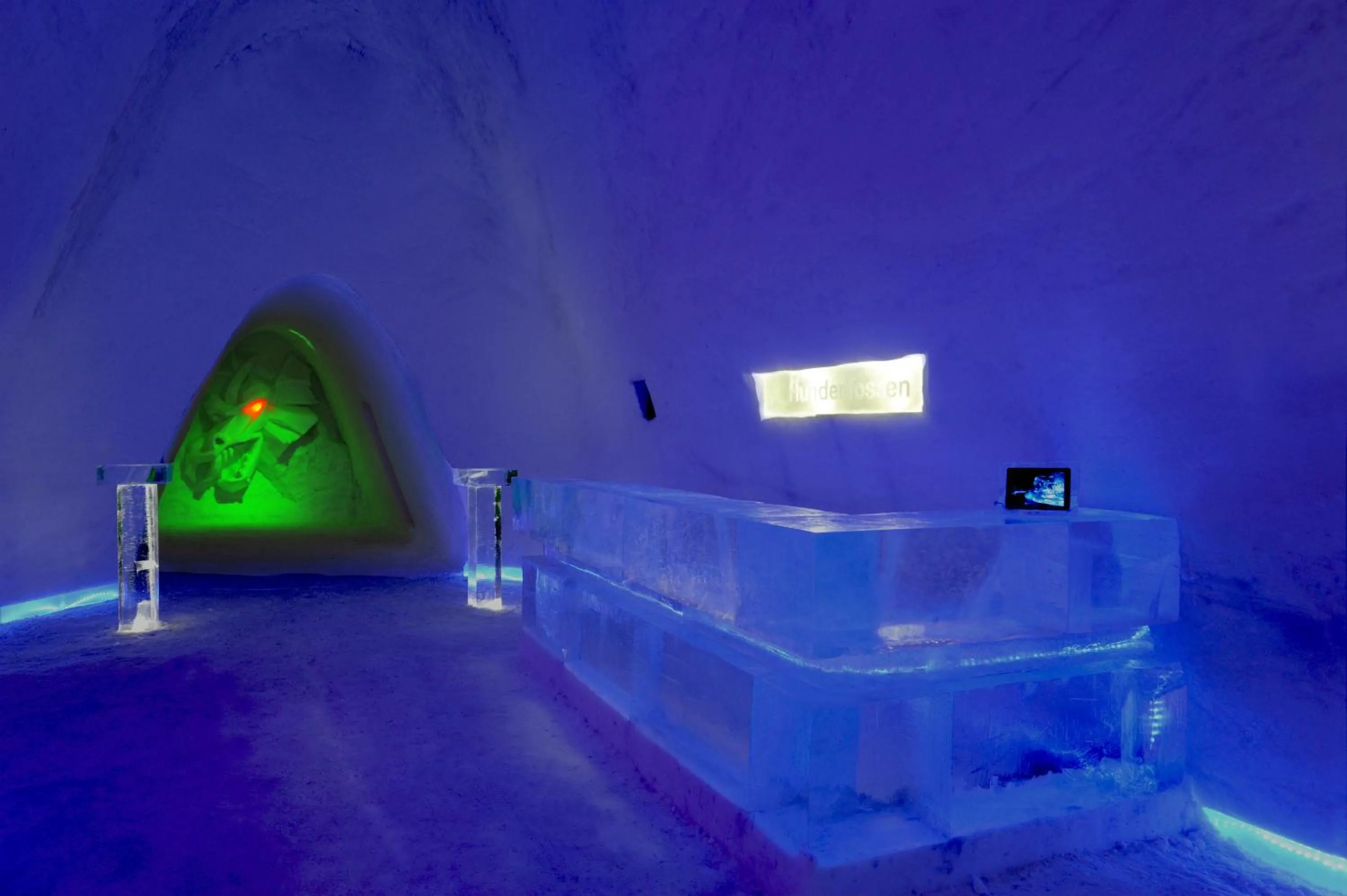 Area and facilities in Hunderfossen Snow Hotel