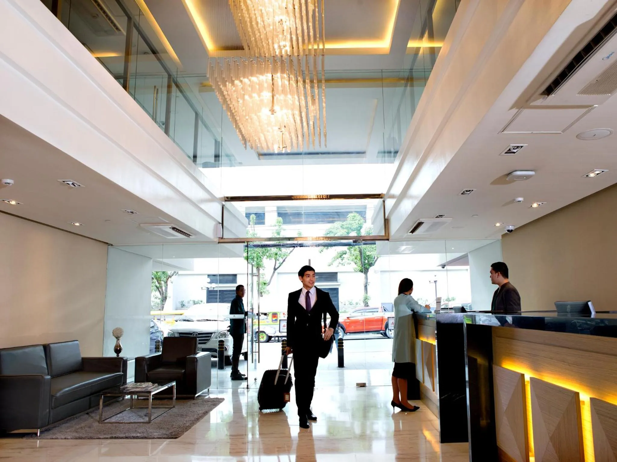 Lobby or reception in Jinjiang Inn - Makati