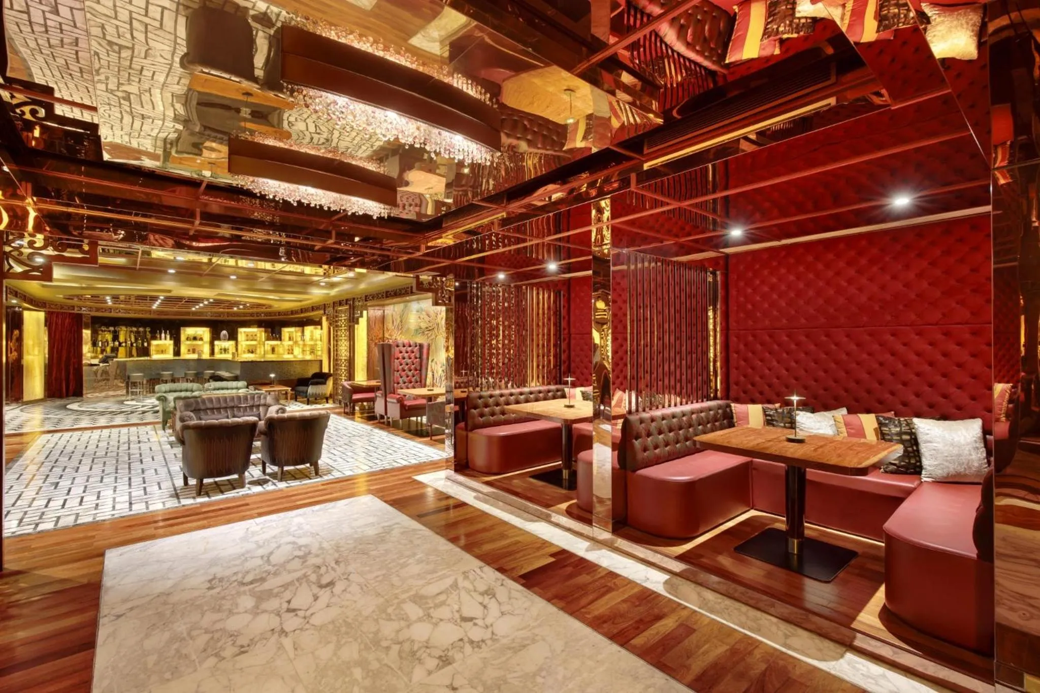 Lounge or bar in The Reverie Saigon Residential Suites