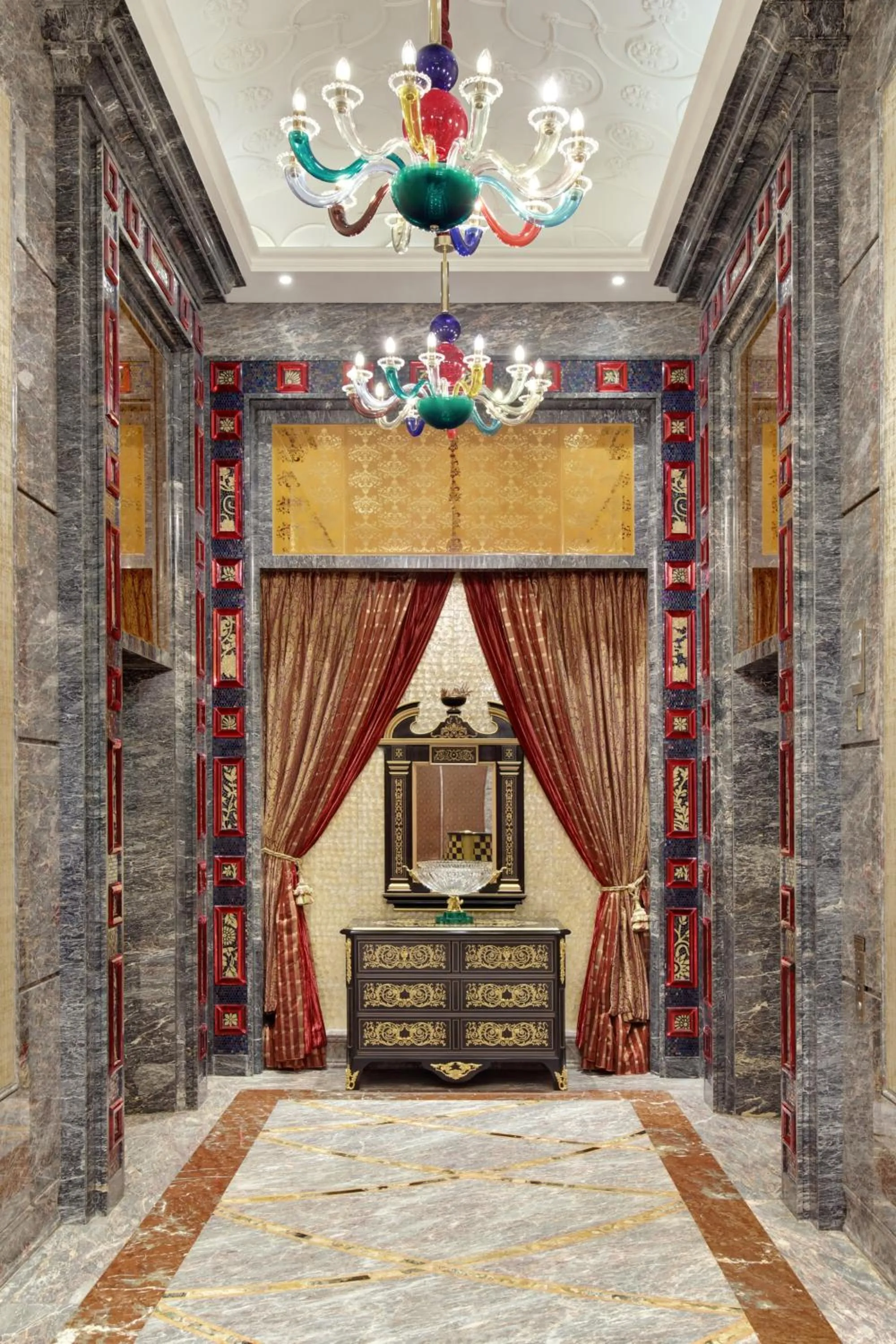 Lobby or reception in The Reverie Saigon Residential Suites