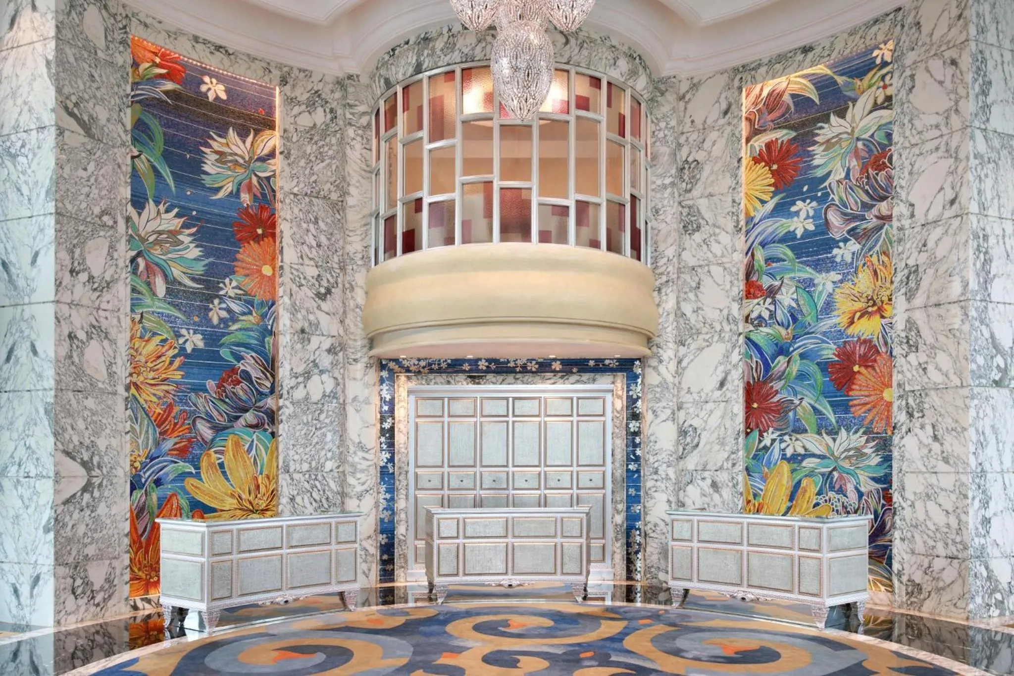 Lobby or reception in The Reverie Saigon Residential Suites