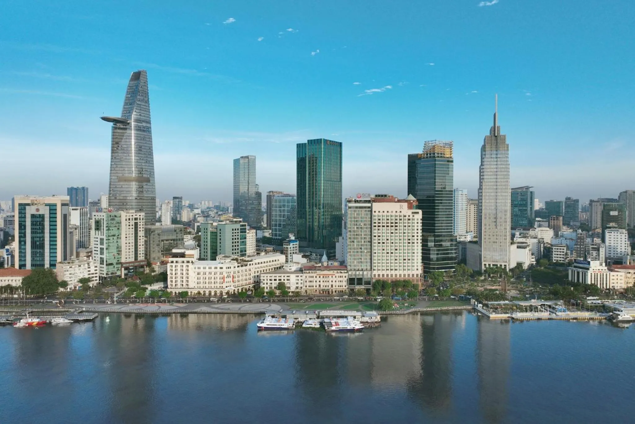 Property building in The Reverie Saigon Residential Suites