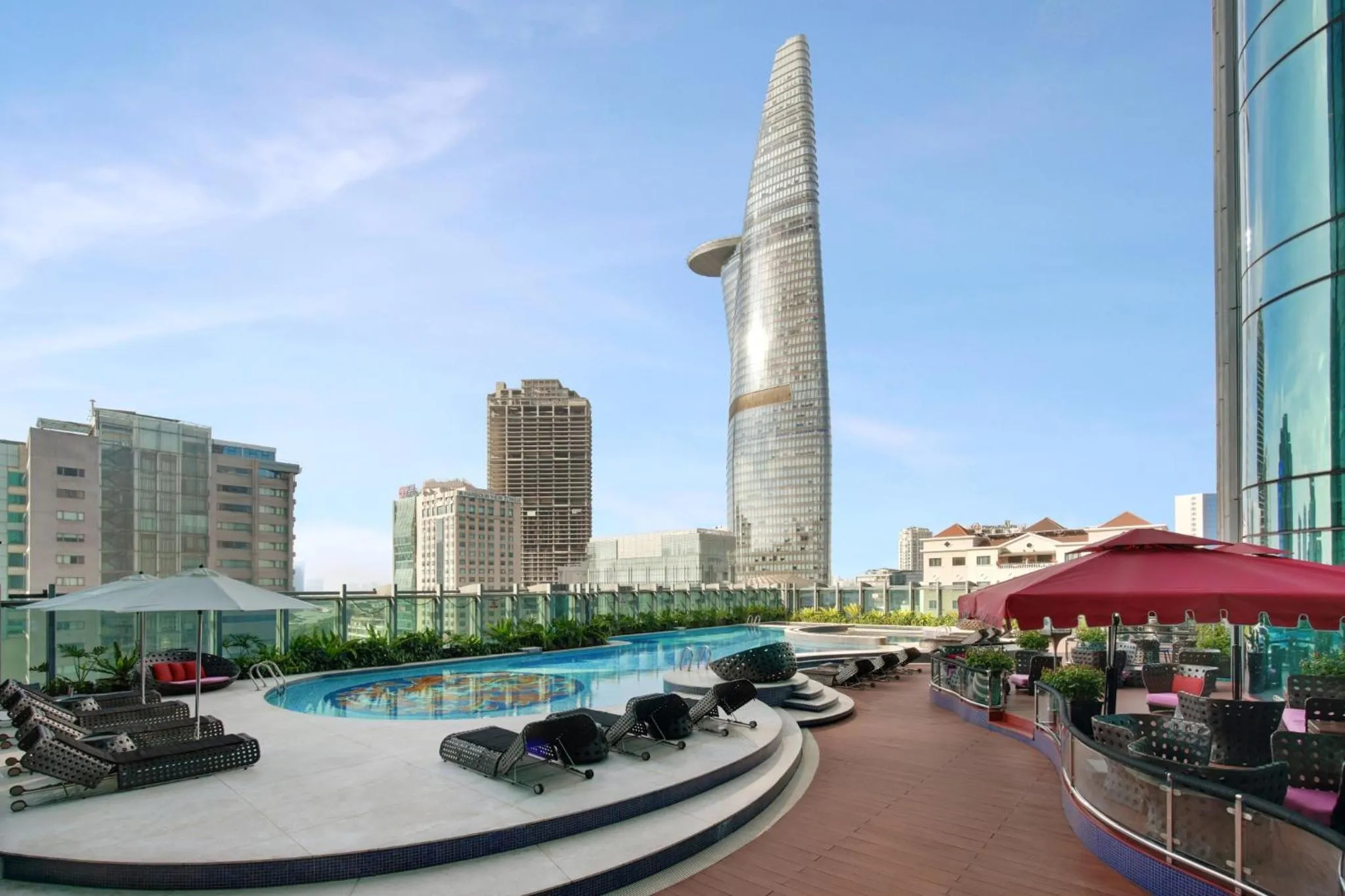 City view in The Reverie Saigon Residential Suites