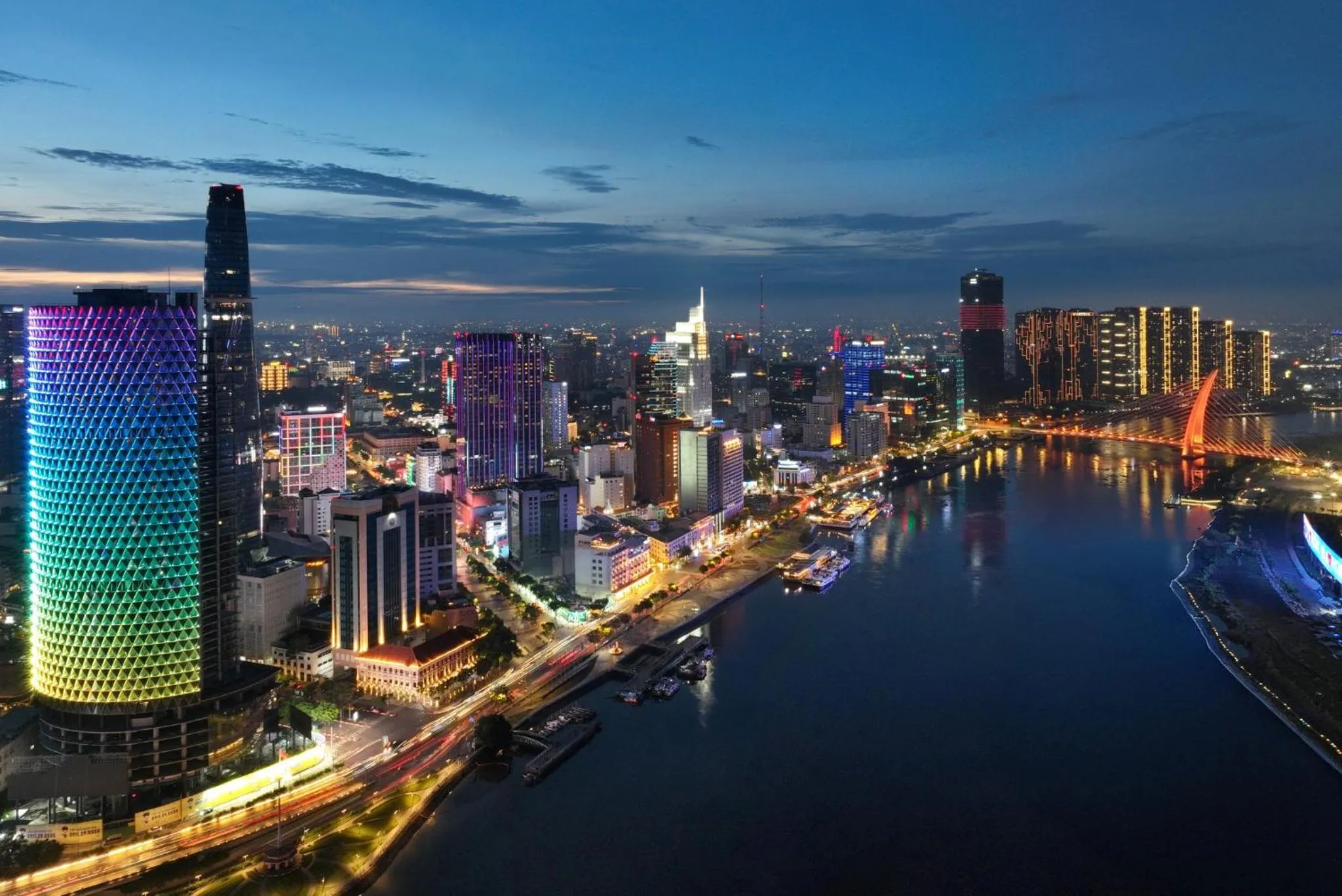 Property building in The Reverie Saigon Residential Suites