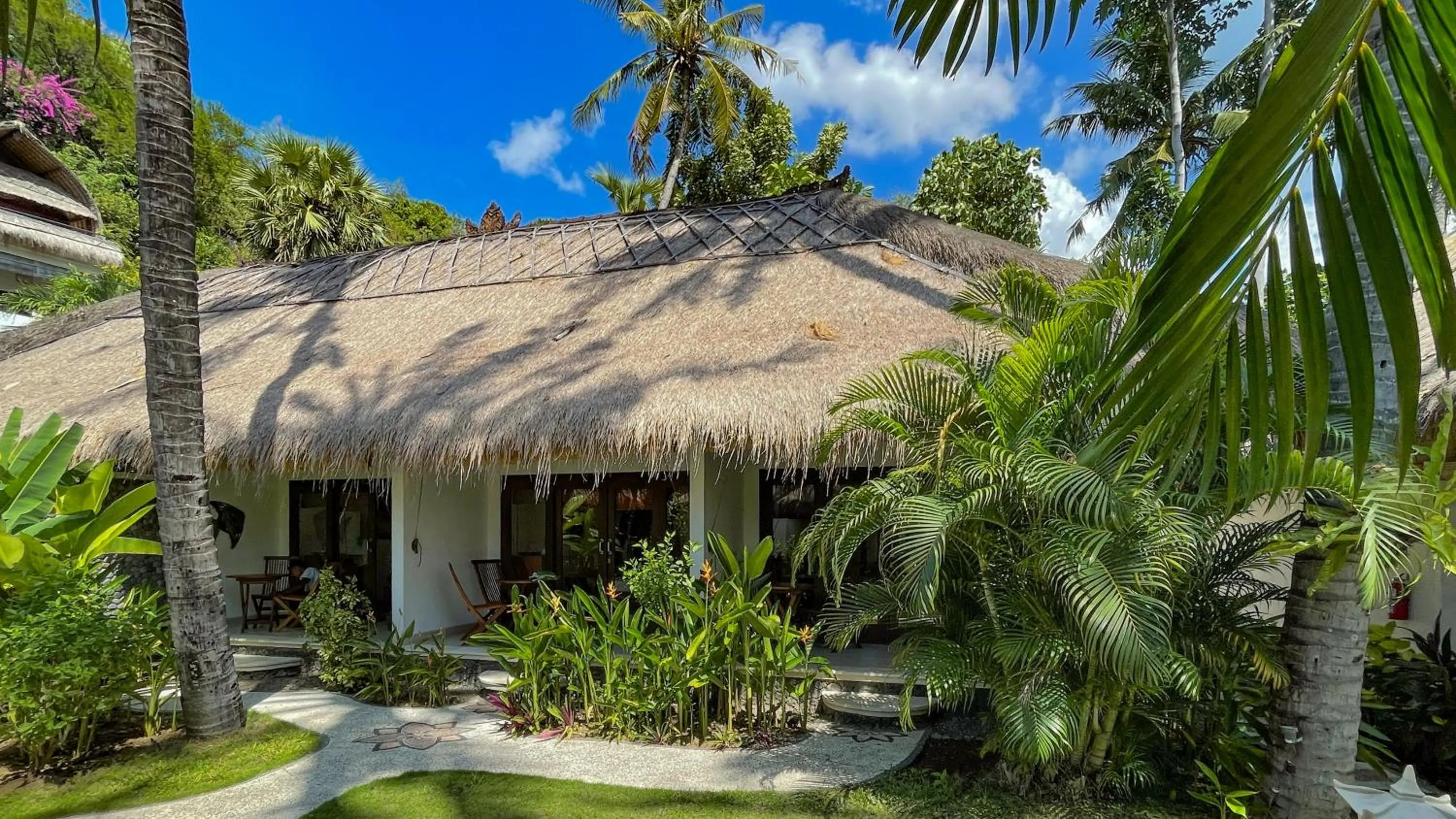 Property building in Palm Garden Amed Beach & Spa Resort Bali