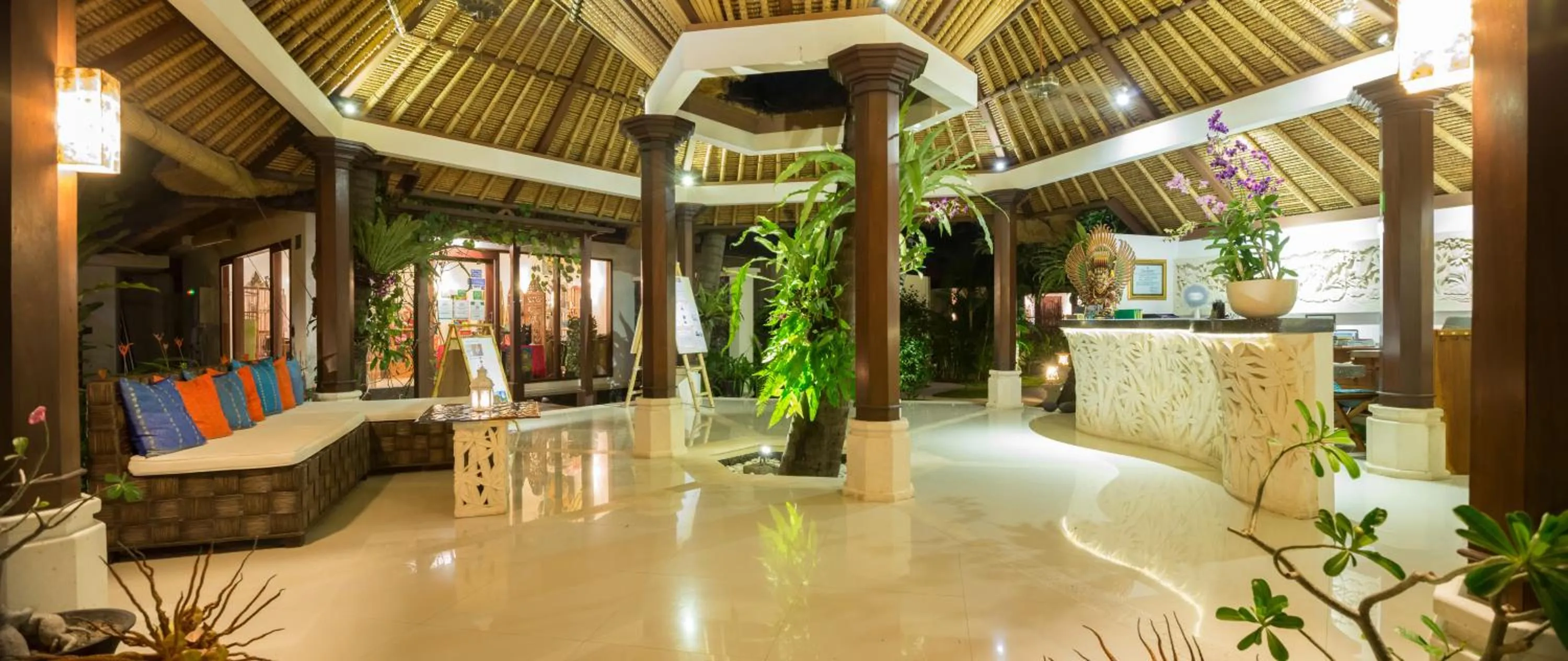 Lobby or reception in Palm Garden Amed Beach & Spa Resort Bali
