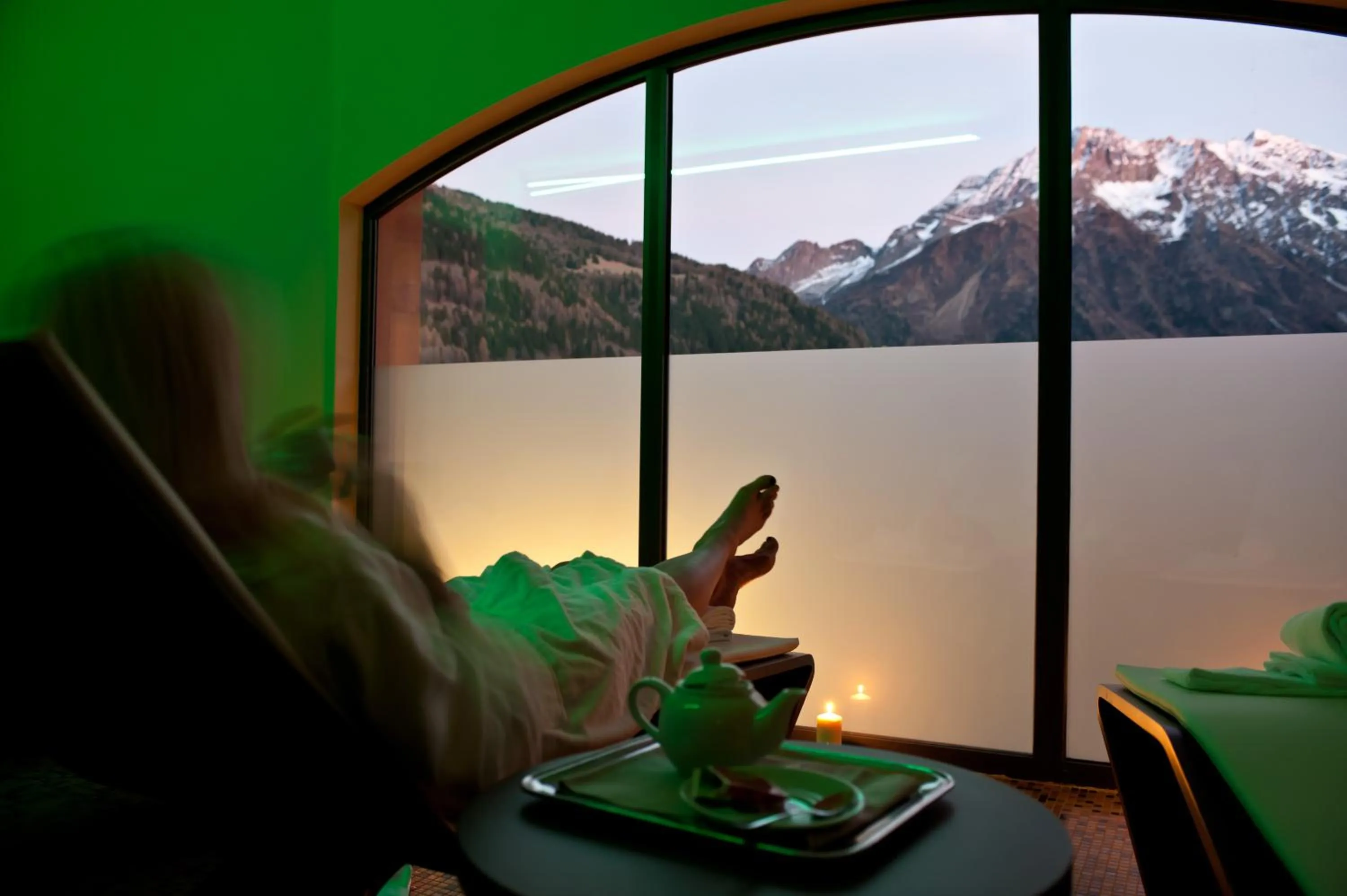 Solarium in Hotel Garnì Cristallo