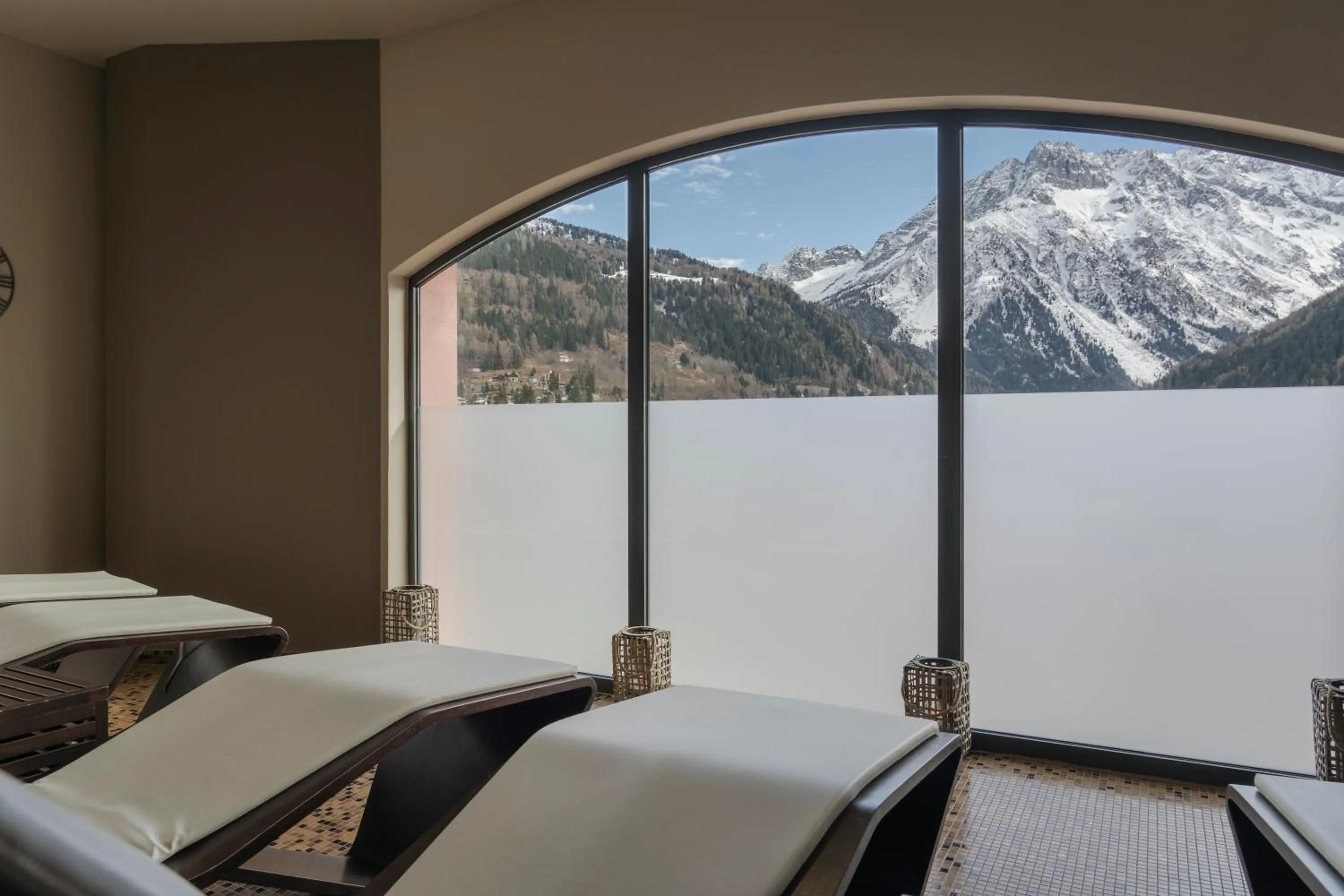 Spa and wellness centre/facilities in Hotel Garnì Cristallo