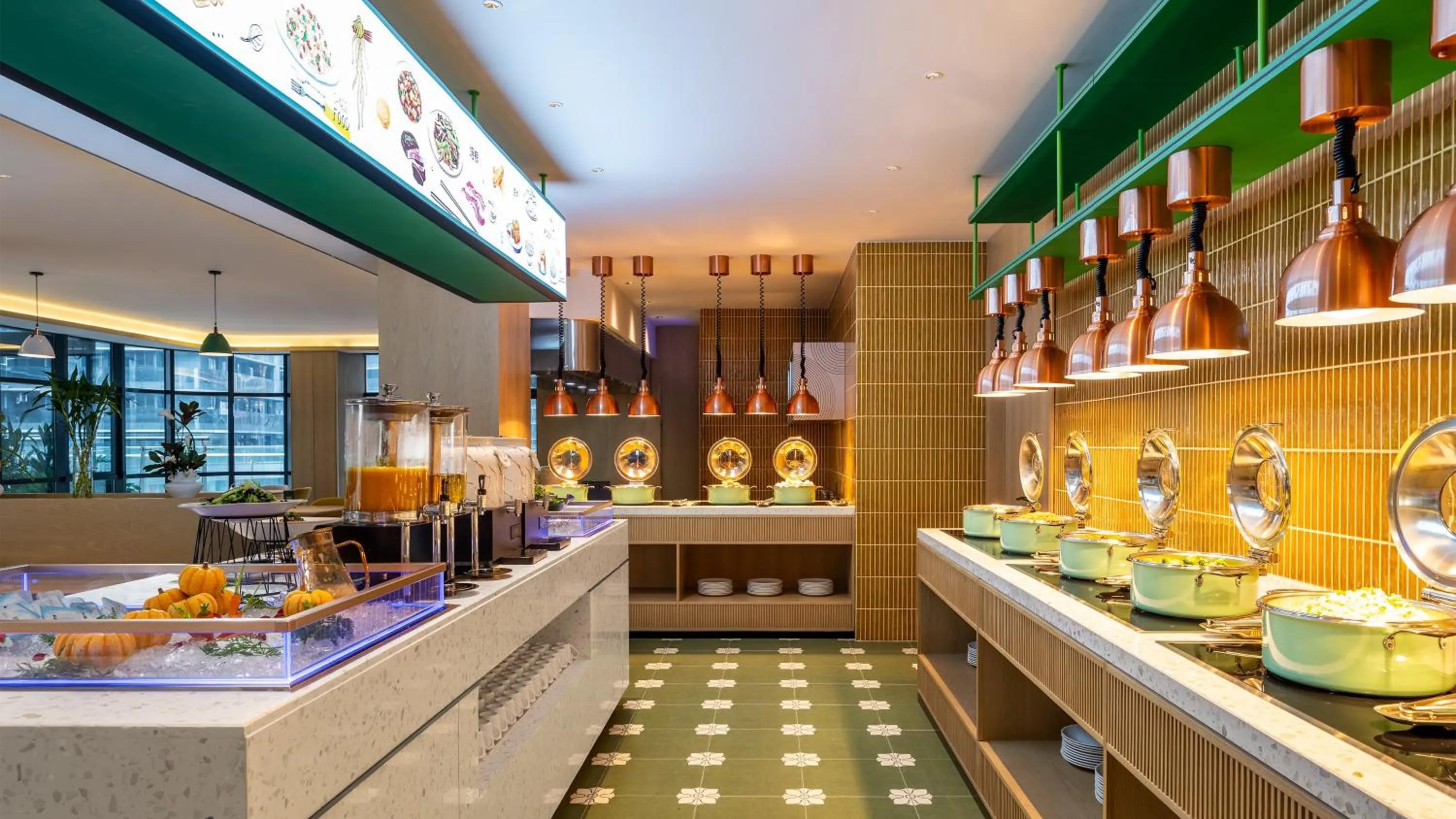 Restaurant/places to eat in Holiday Inn Express Chengdu Phoenix Mountain by IHG