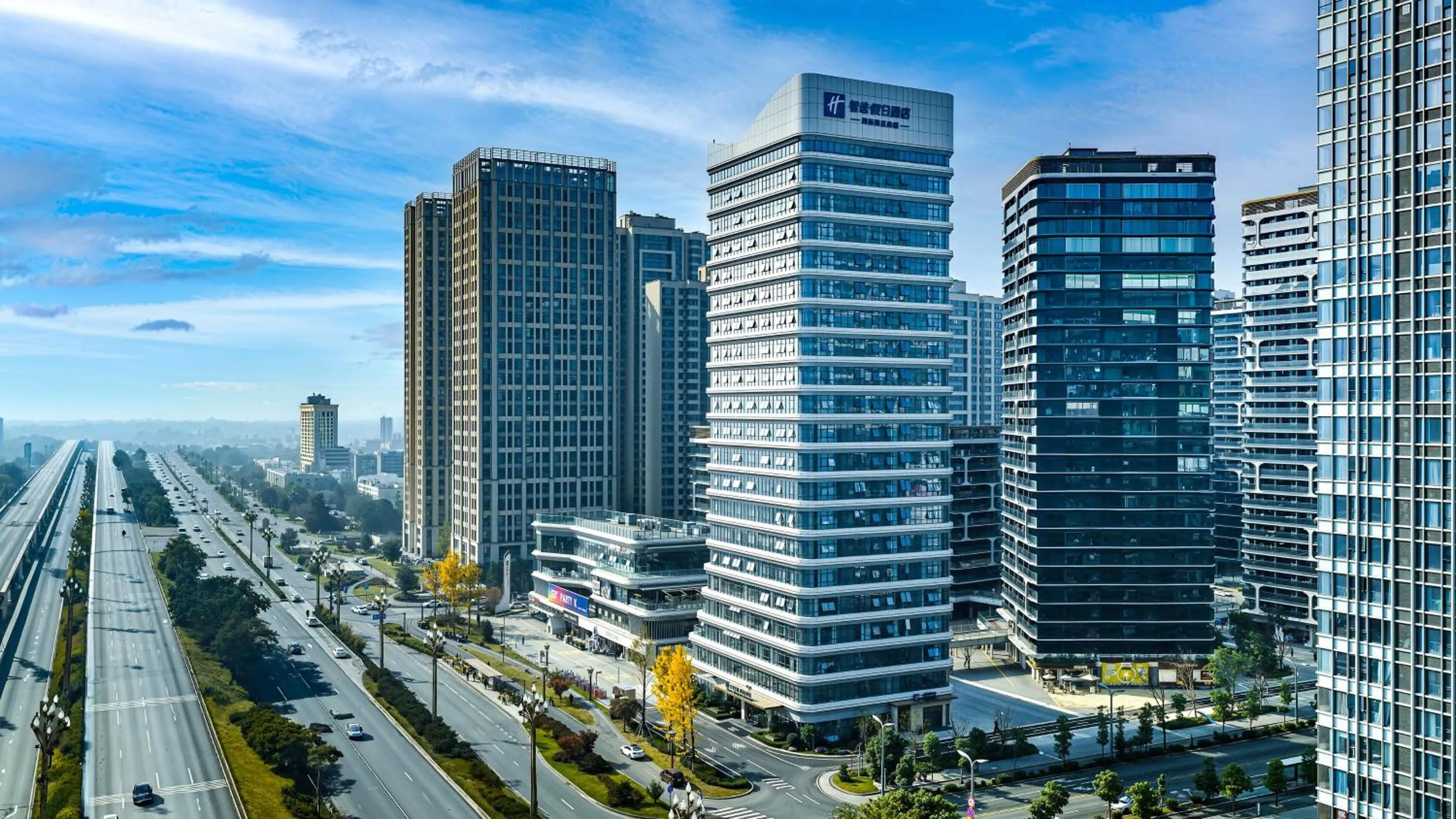 Property building in Holiday Inn Express Chengdu Phoenix Mountain by IHG