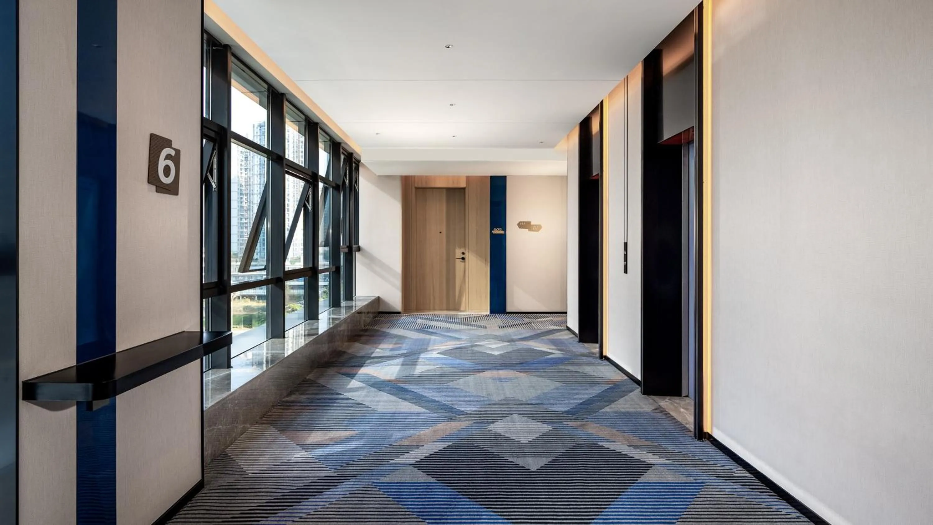 Decorative detail in Holiday Inn Express Chengdu Phoenix Mountain by IHG