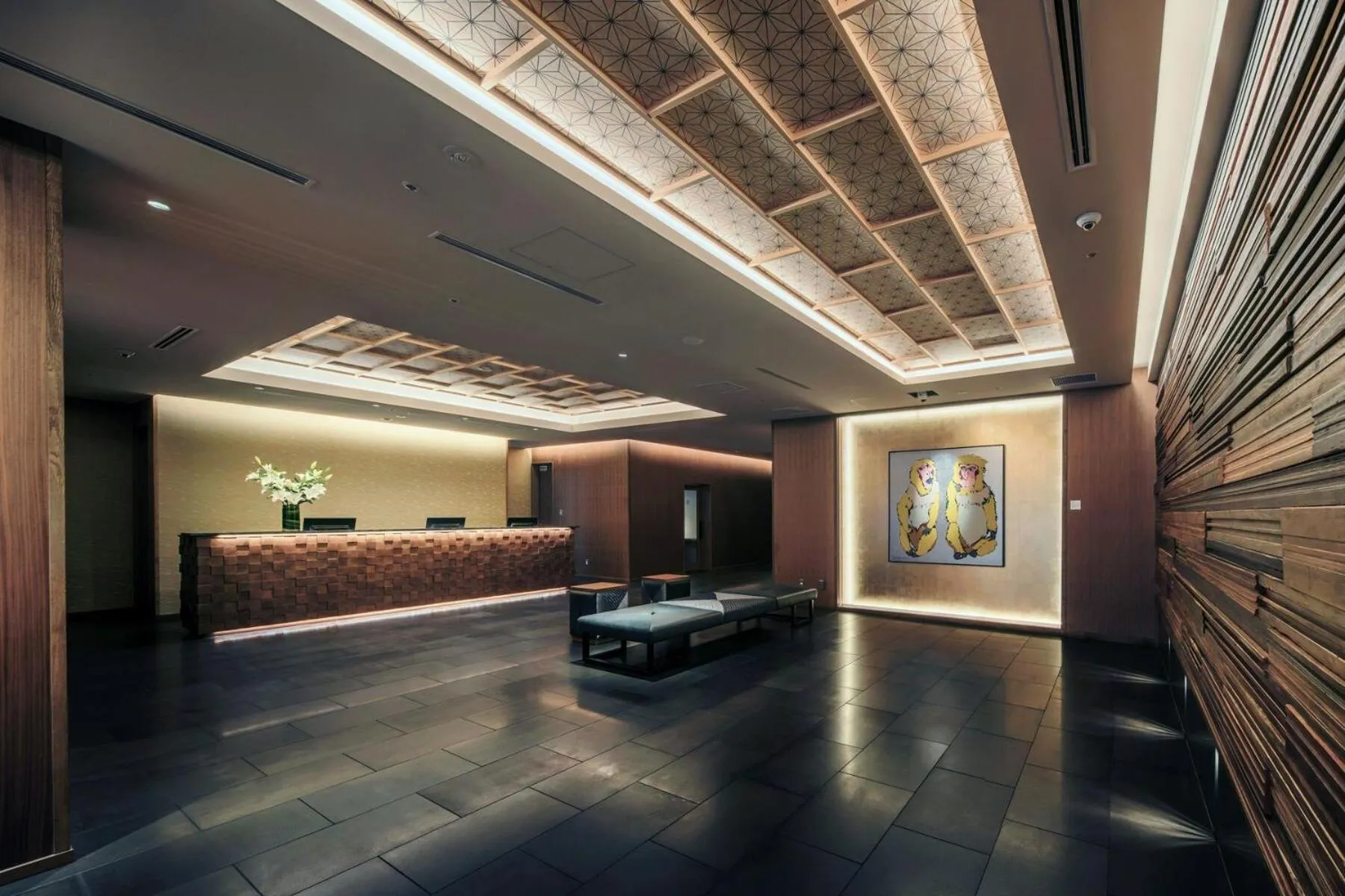 Lobby or reception in Noku Kyoto
