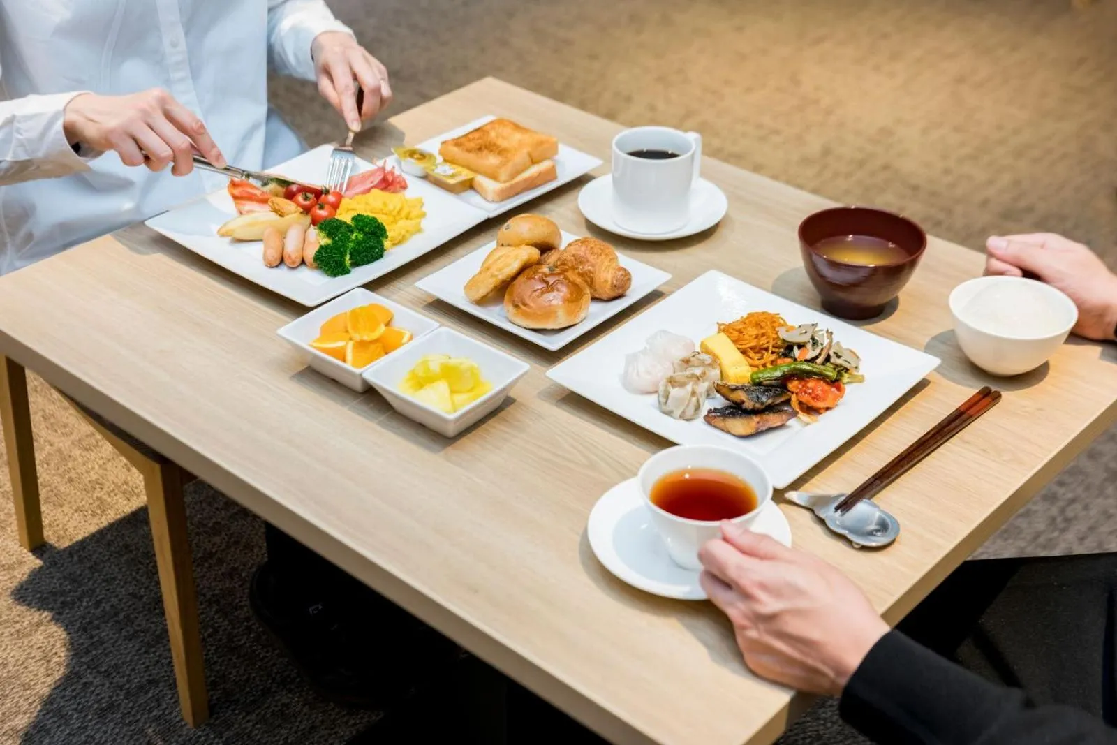 Breakfast in Noku Kyoto