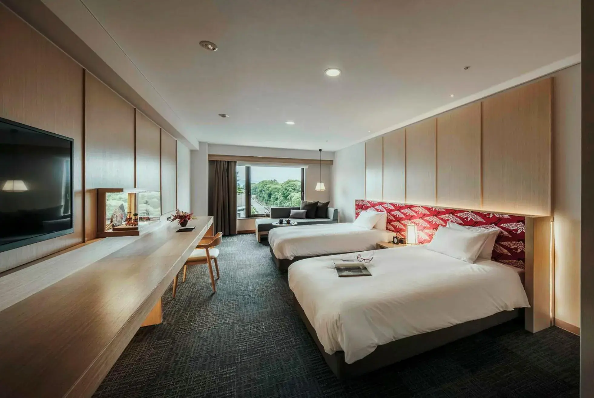 Premium Twin Room - Non-Smoking in Noku Kyoto Premium Twin Room - Non-Smoking in Noku Kyoto