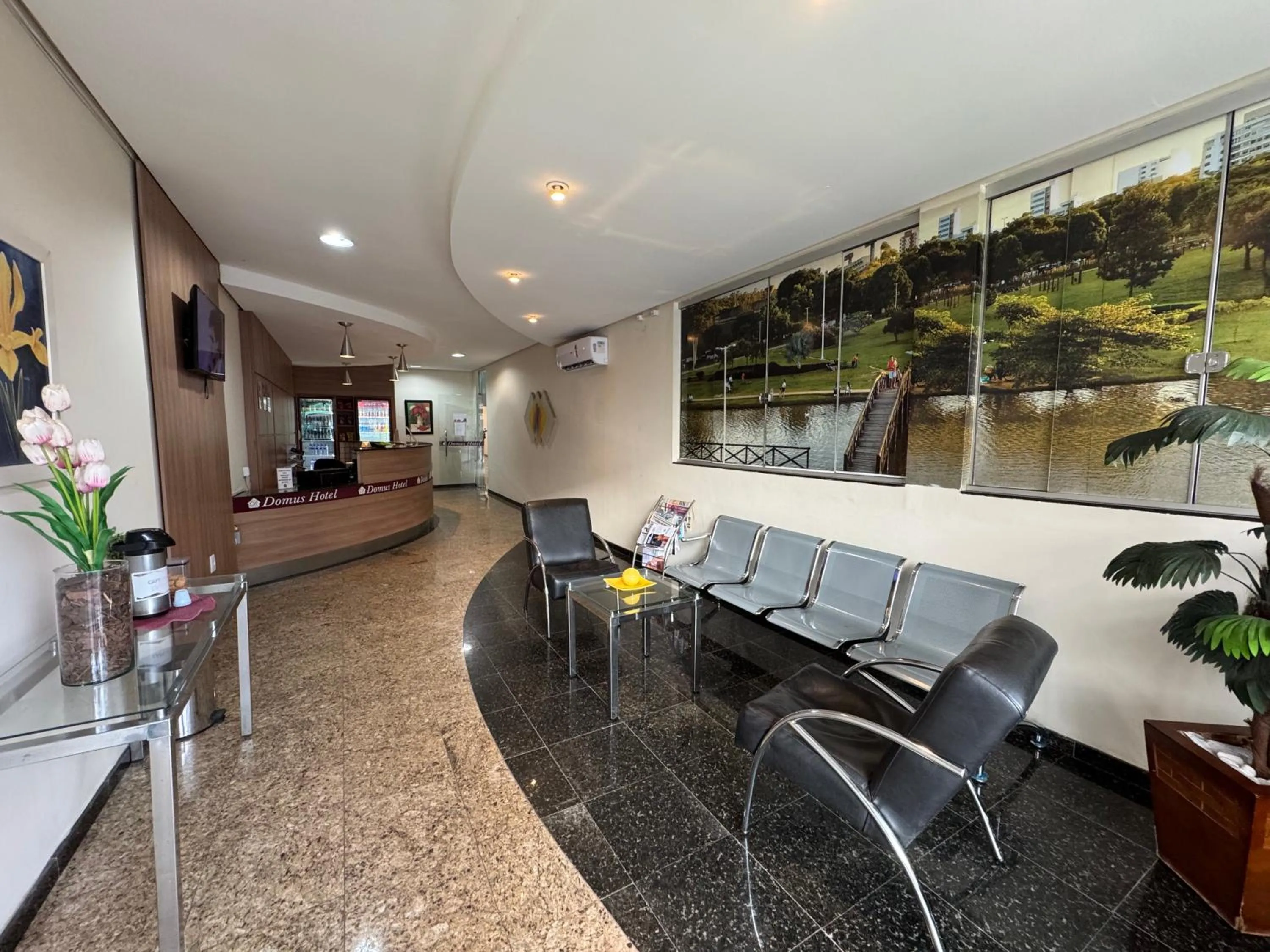 Lobby or reception in Domus Hotel Veneza - Ipatinga